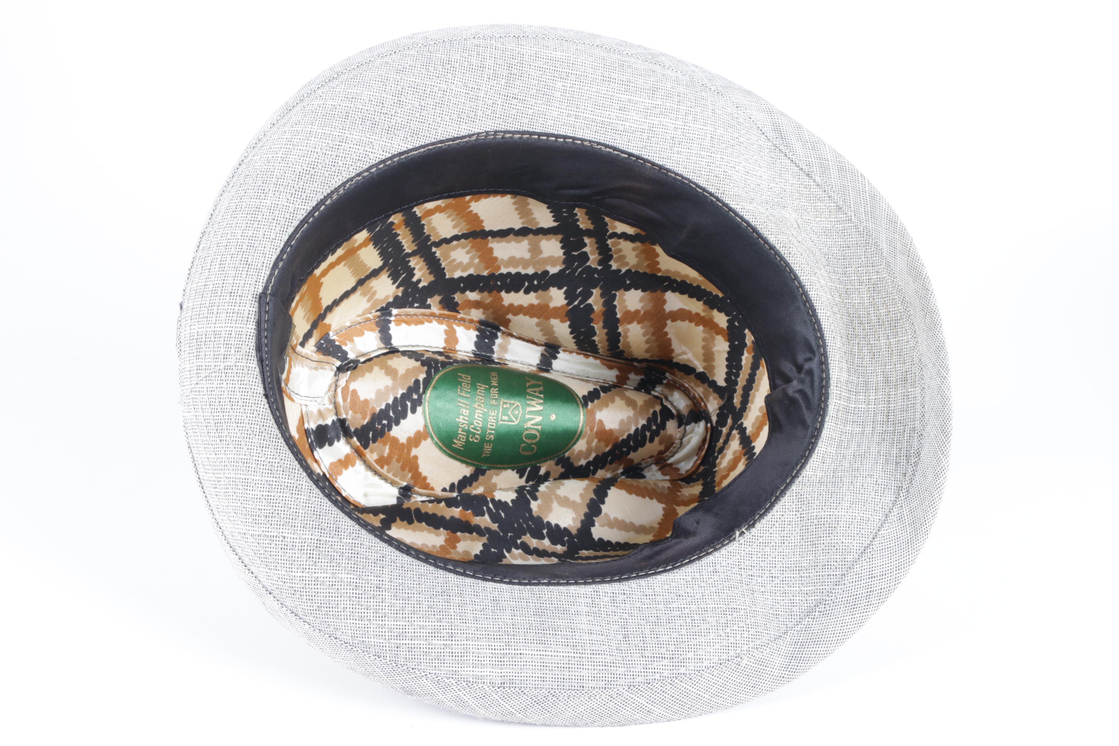 Men's Fedoras Including Conway