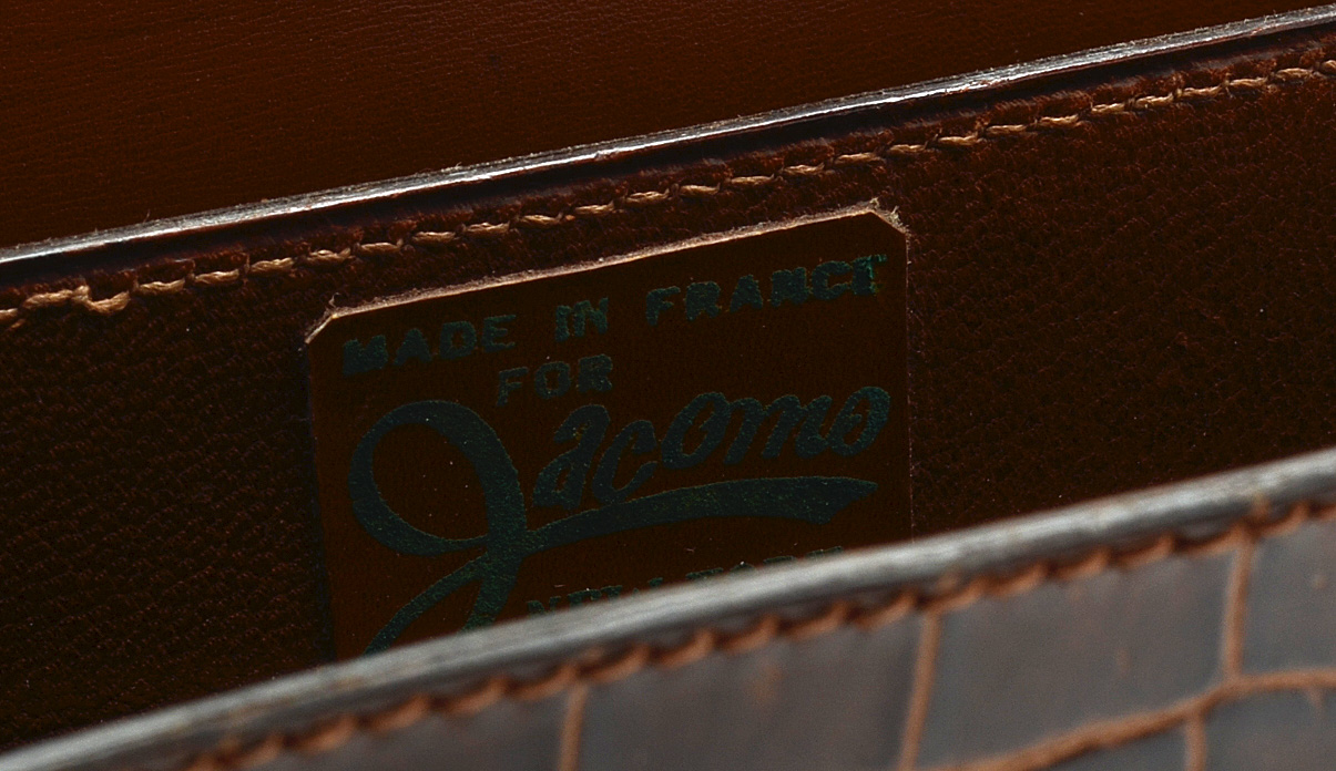 Two Vintage Alligator Purses and Snakeskin Wallet