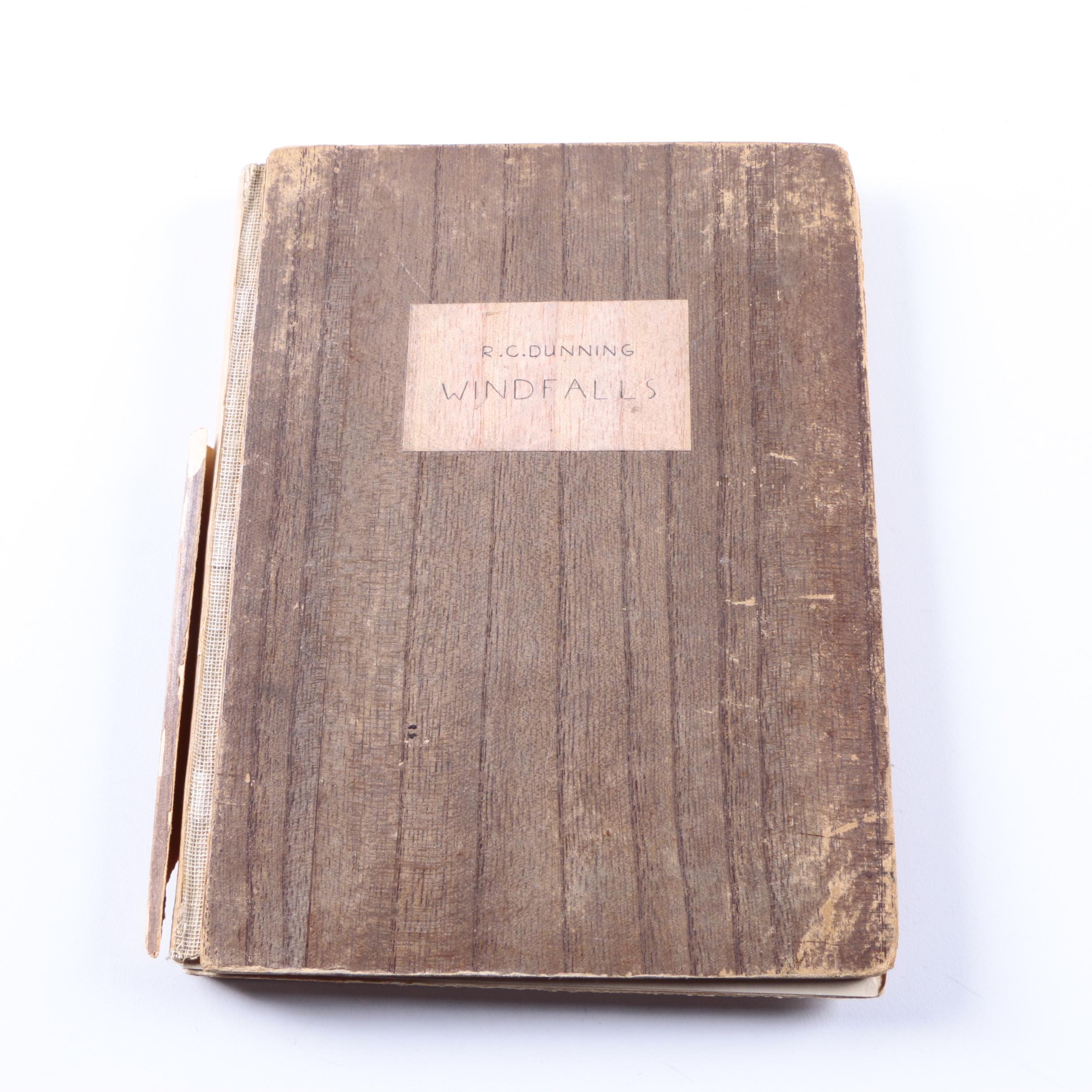 1929 Limited Edition "Windfalls" by R.C. Dunning