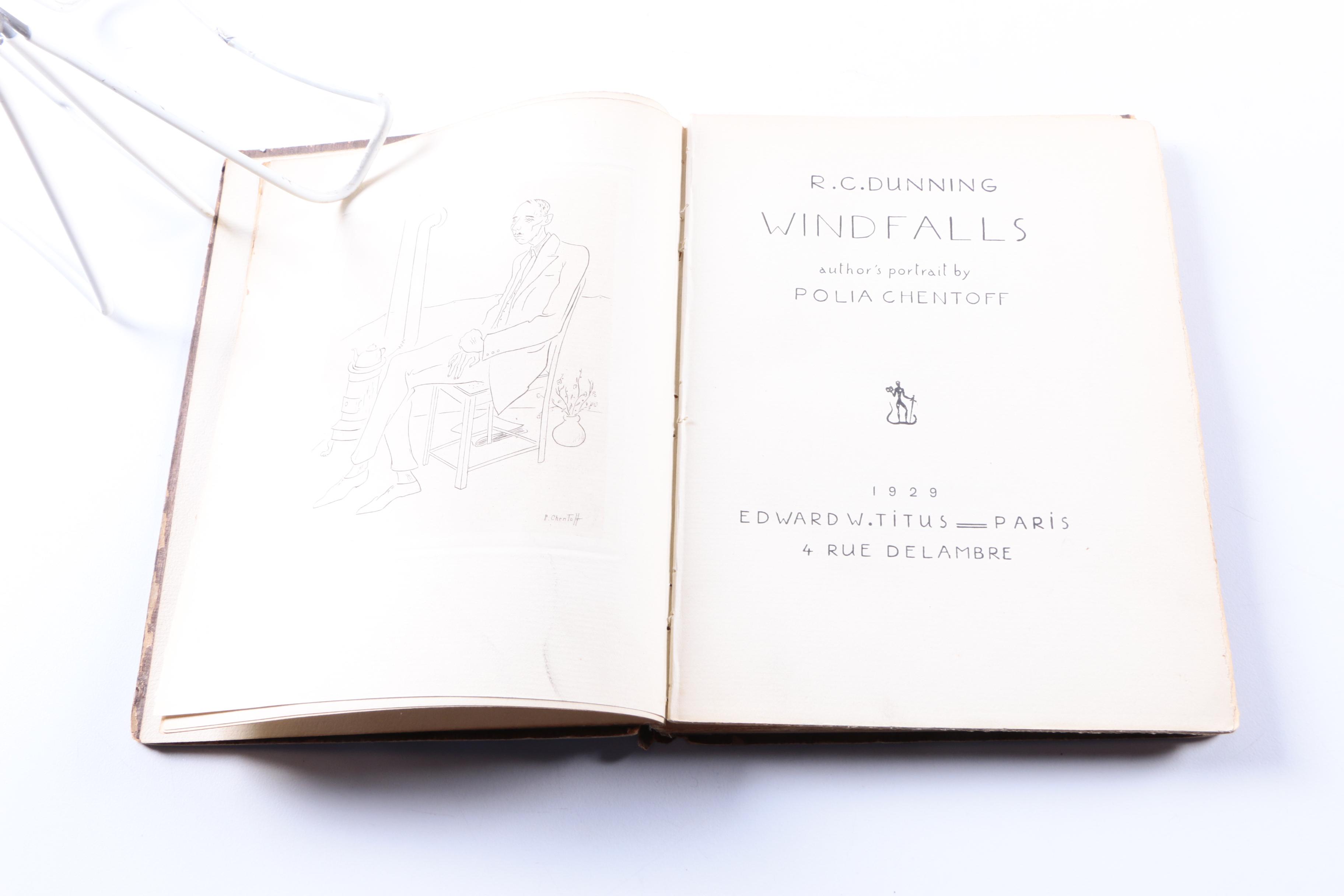 1929 Limited Edition "Windfalls" by R.C. Dunning