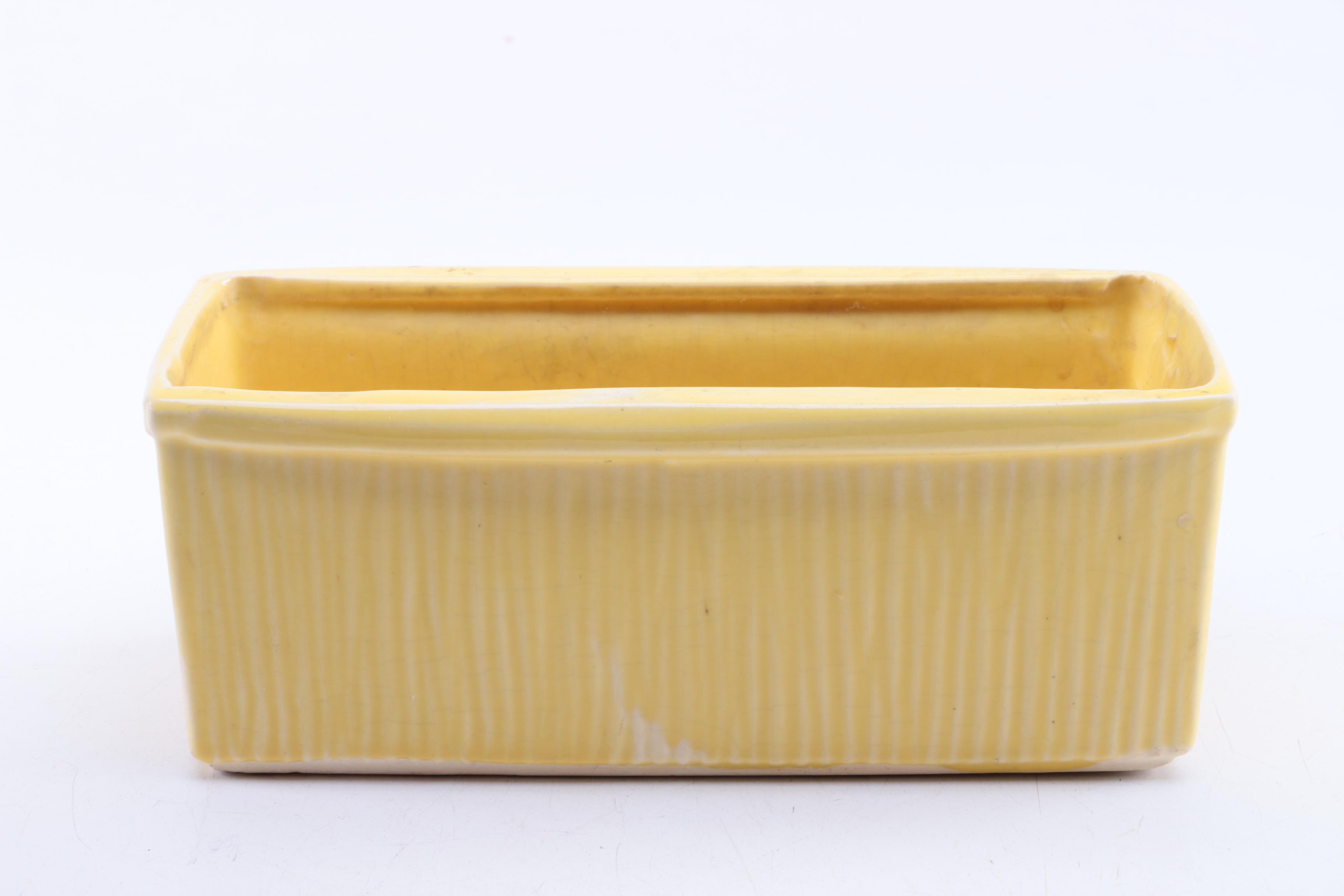 Pyrex Ovenware and McCoy Planter