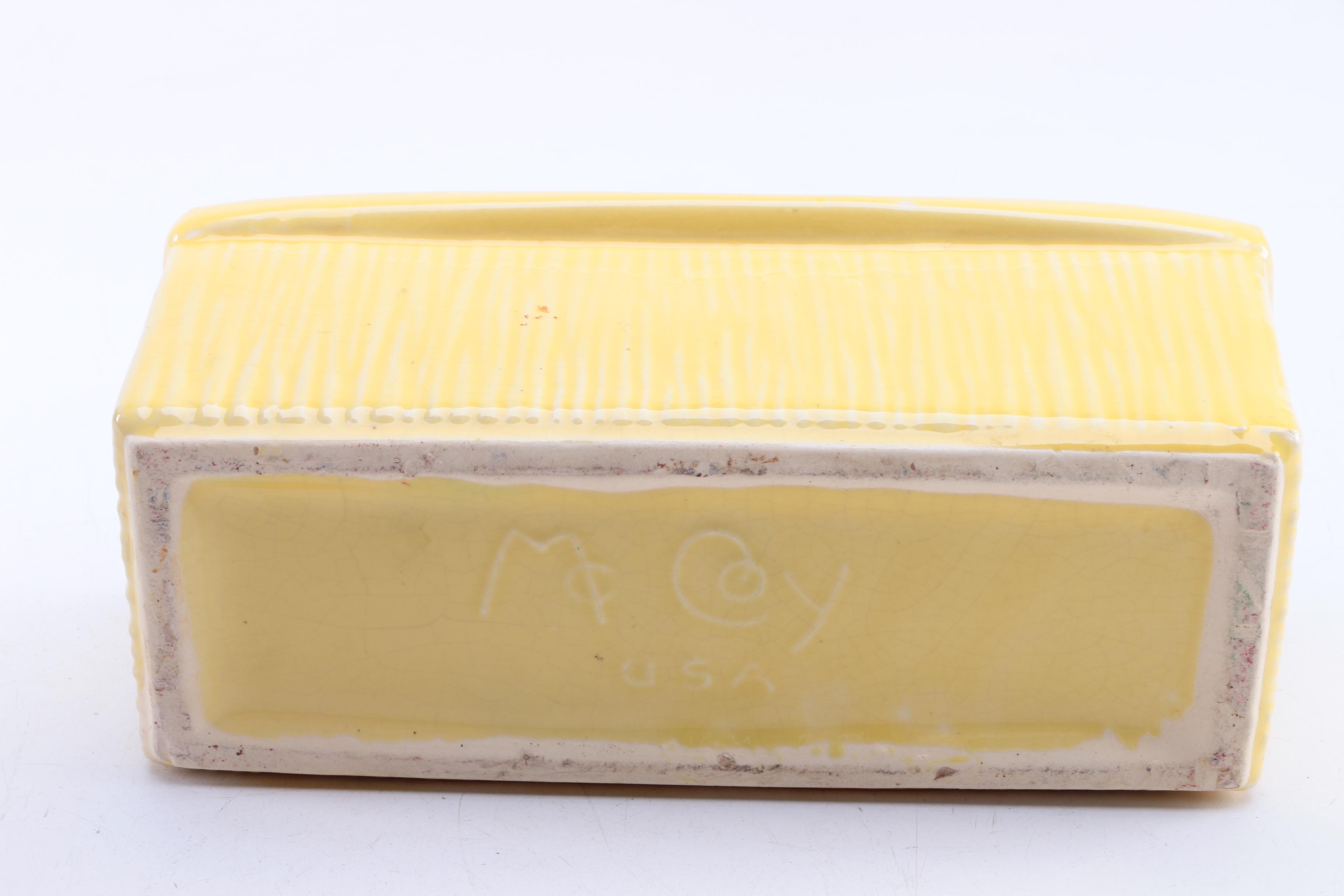 Pyrex Ovenware and McCoy Planter