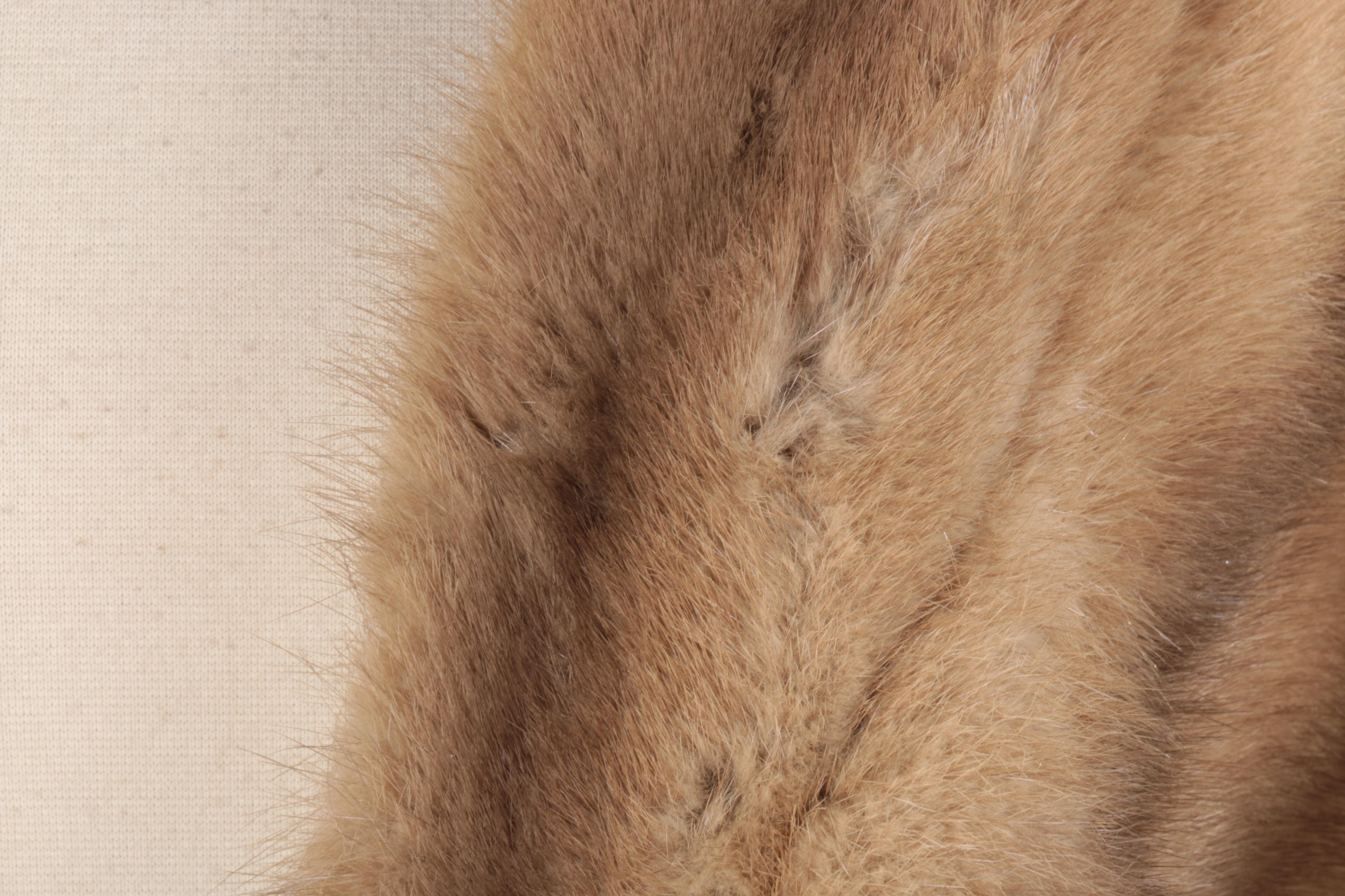 Vintage Mink Fur Stole