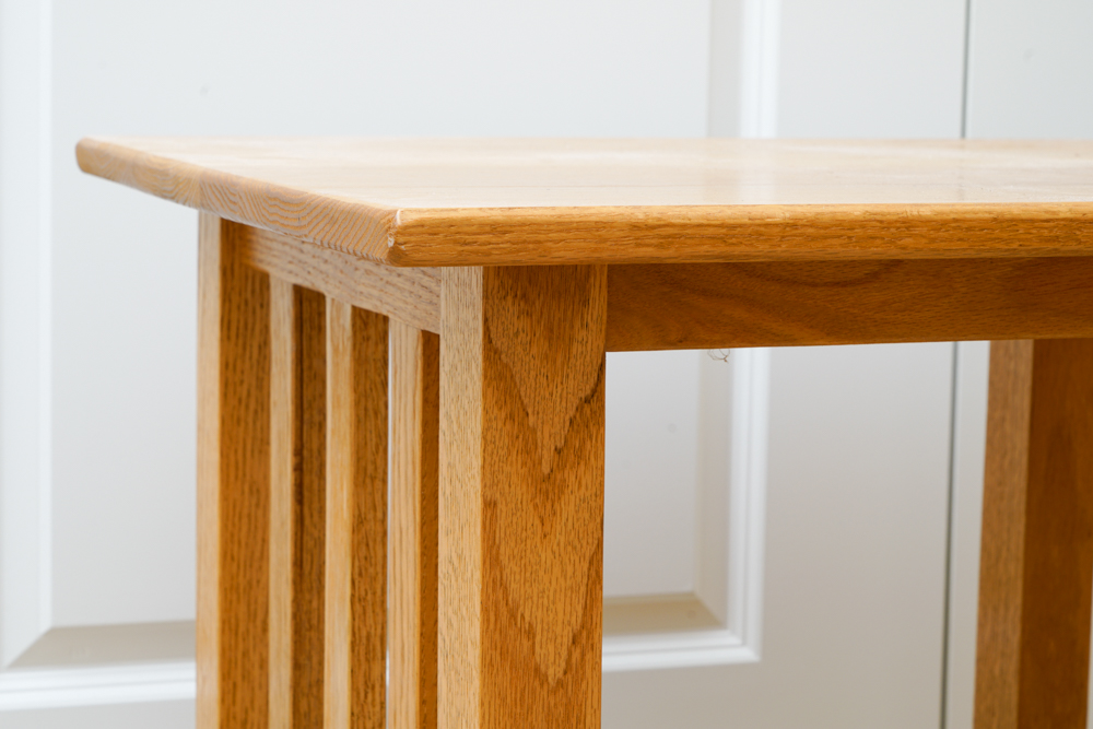 Mission Style Oak Side Table