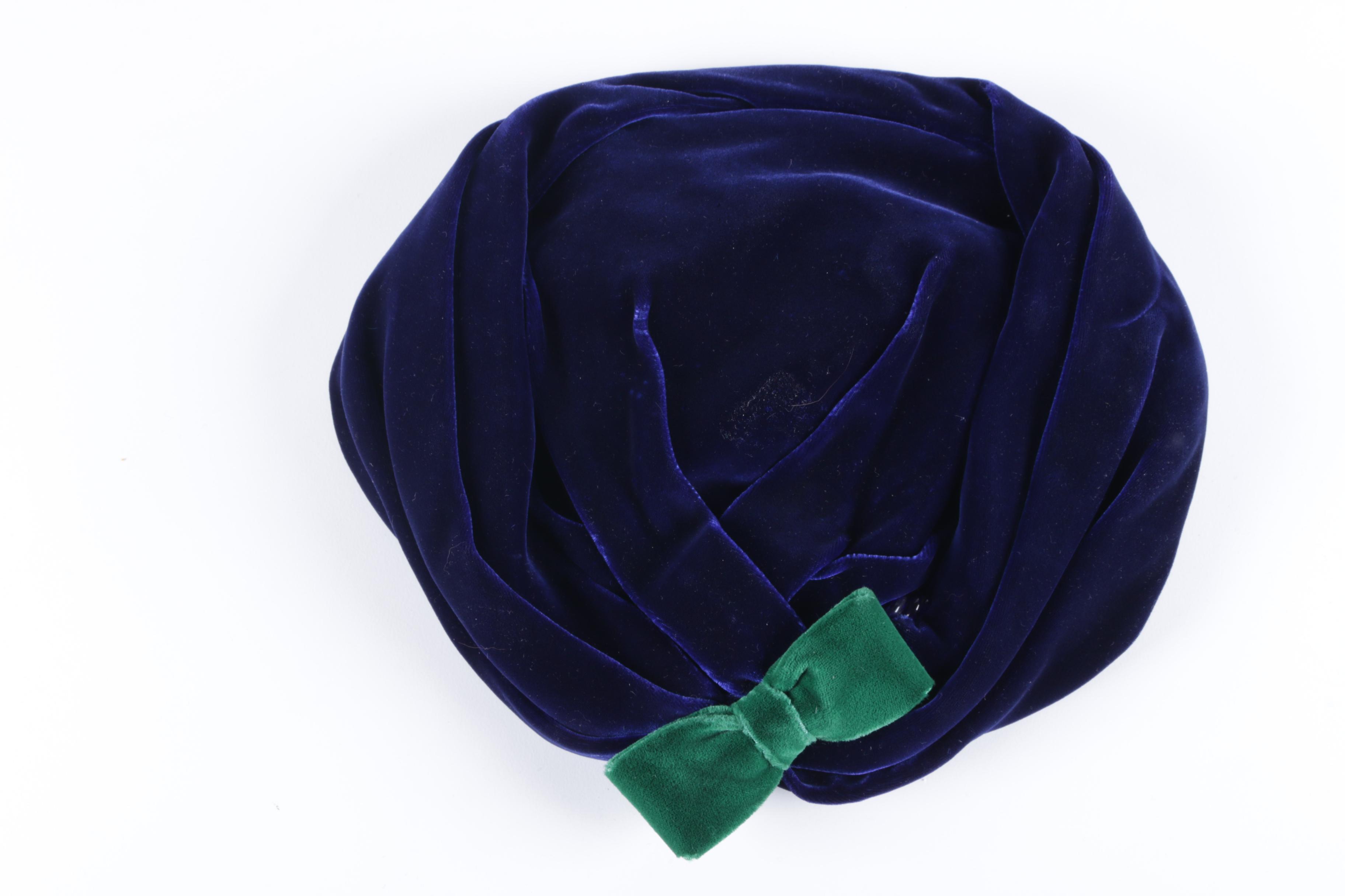 Women's Vintage Velvet Hats