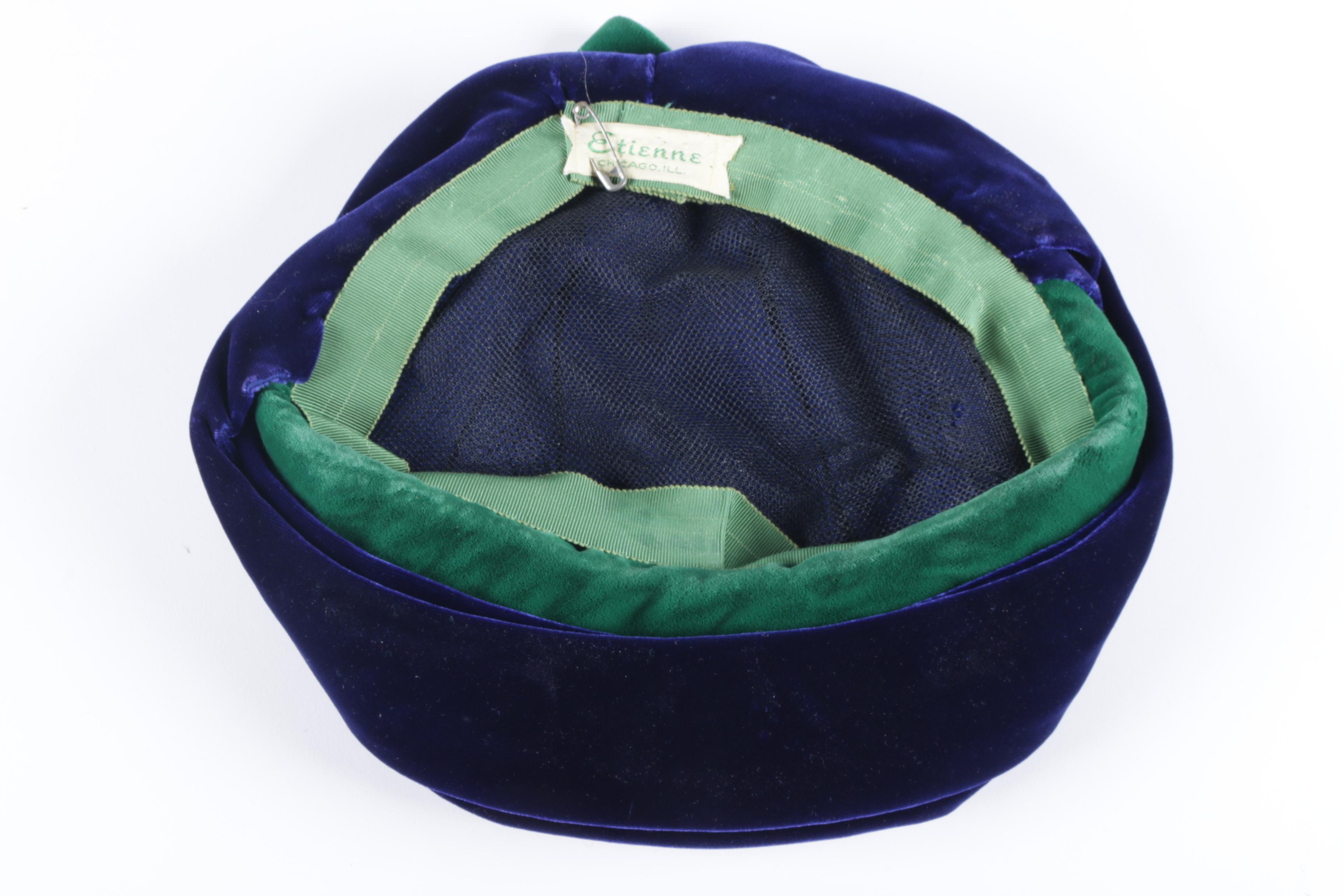 Women's Vintage Velvet Hats