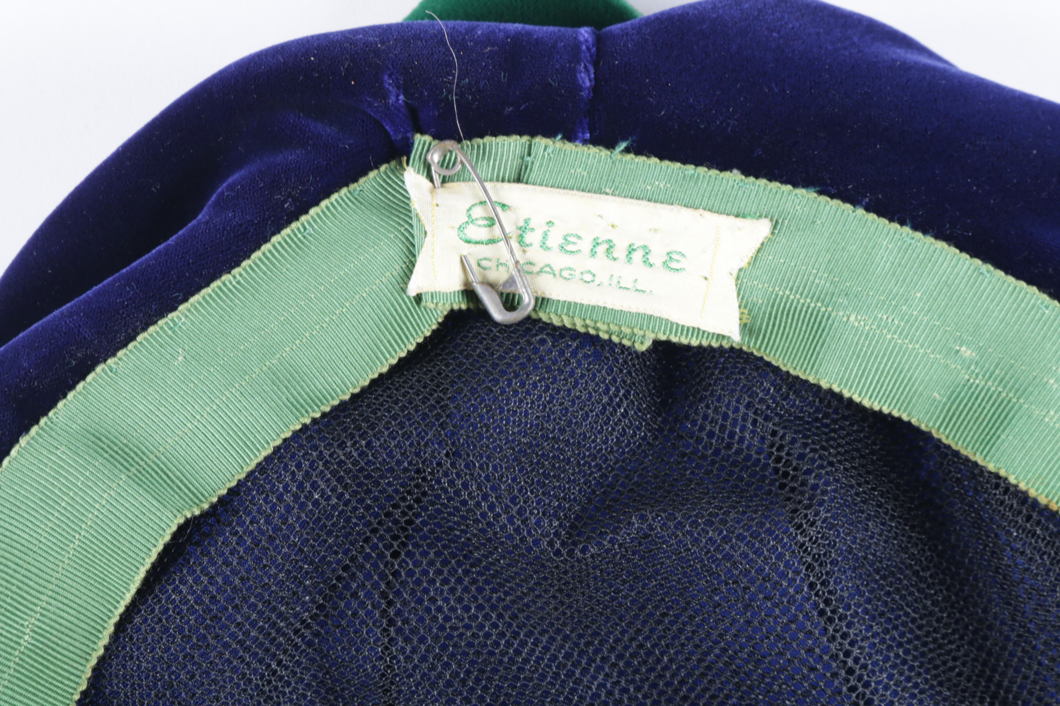 Women's Vintage Velvet Hats