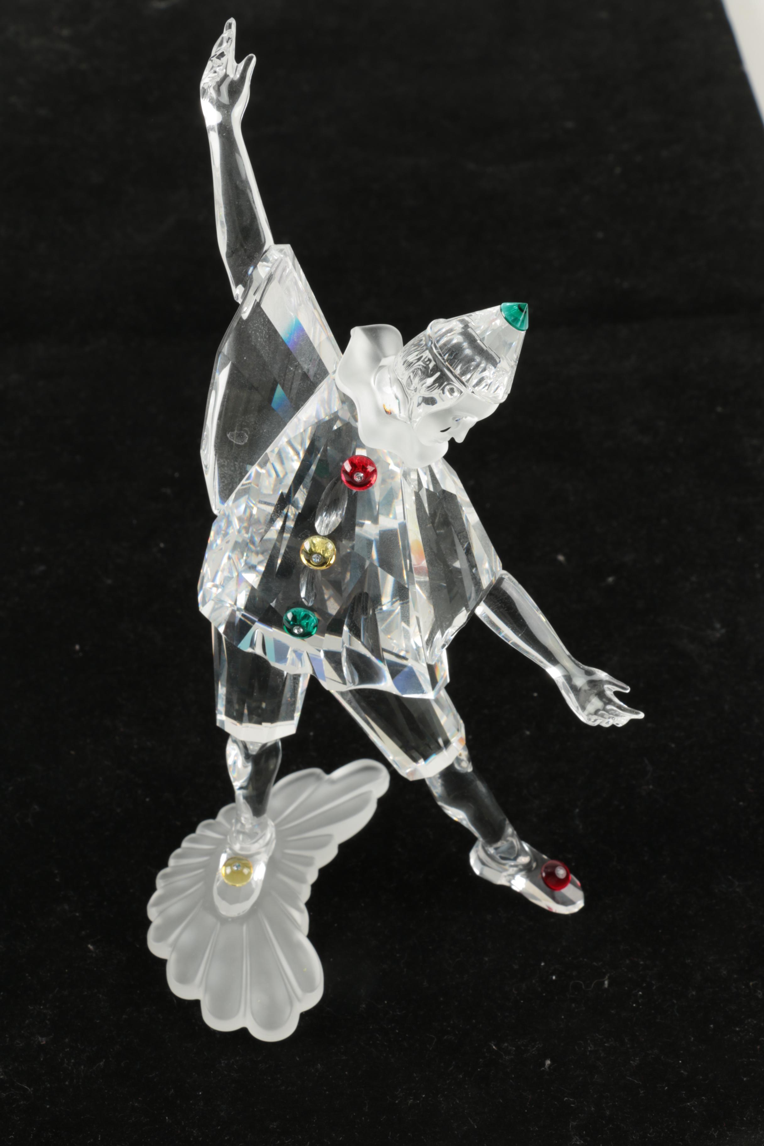 Swarovski Pierrot Masquerade Figurine