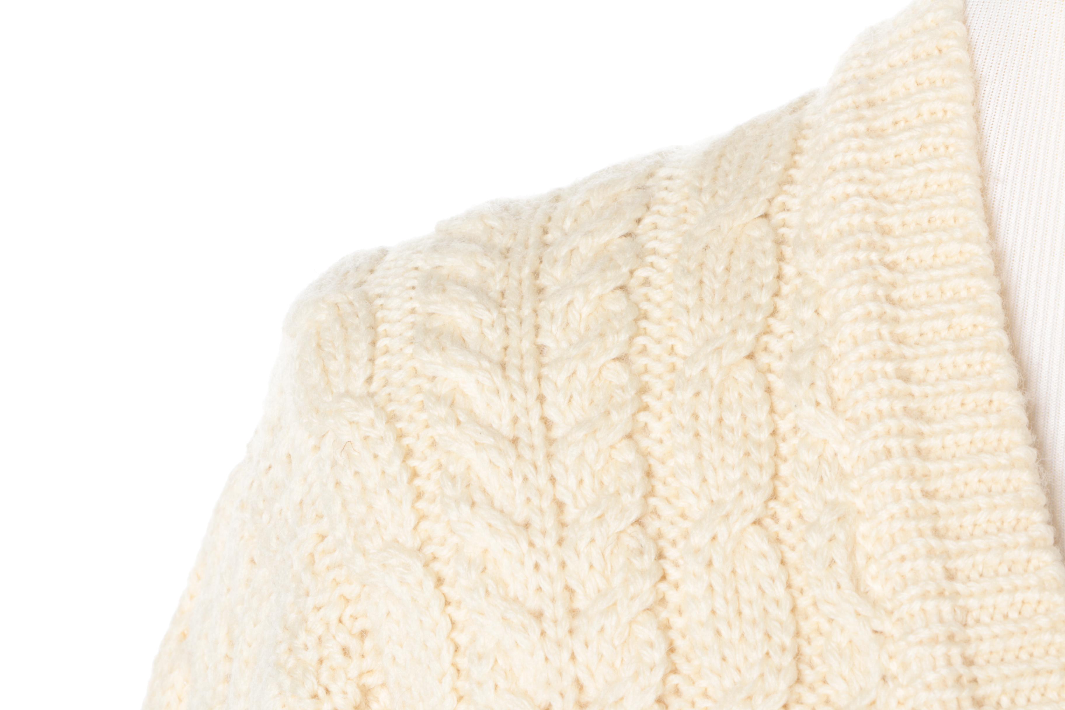 John Molloy Irish Cardigan Knit Sweater