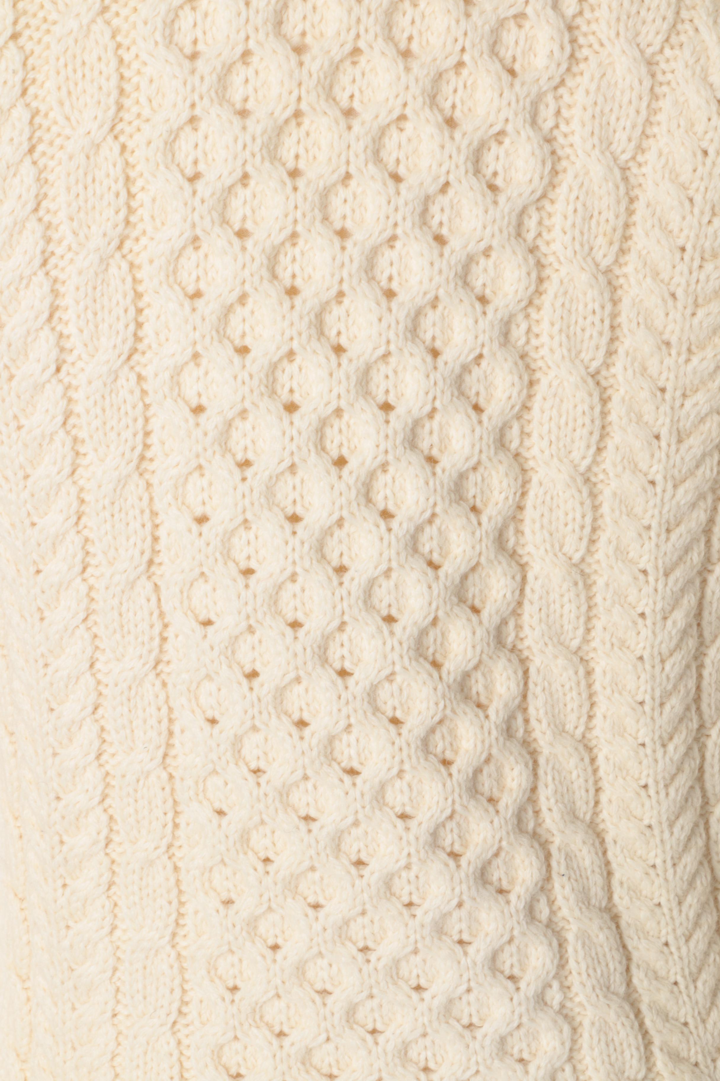 John Molloy Irish Cardigan Knit Sweater