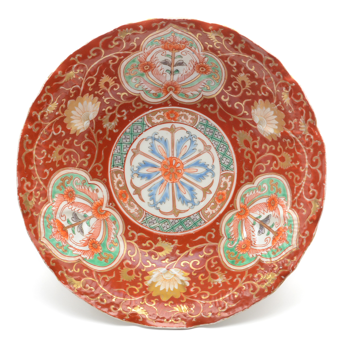 Vintage Japanese Edo Style Bowl