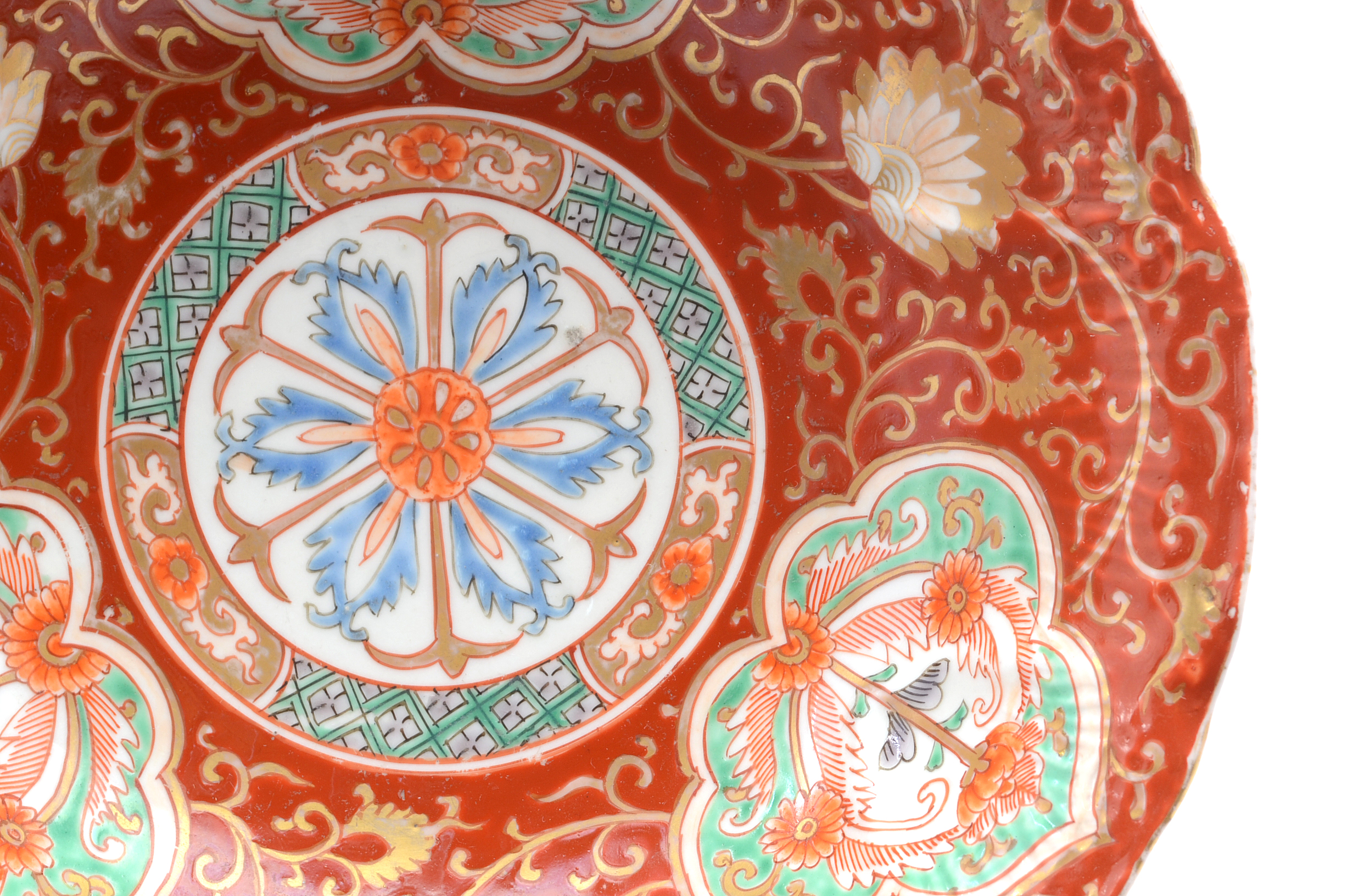 Vintage Japanese Edo Style Bowl