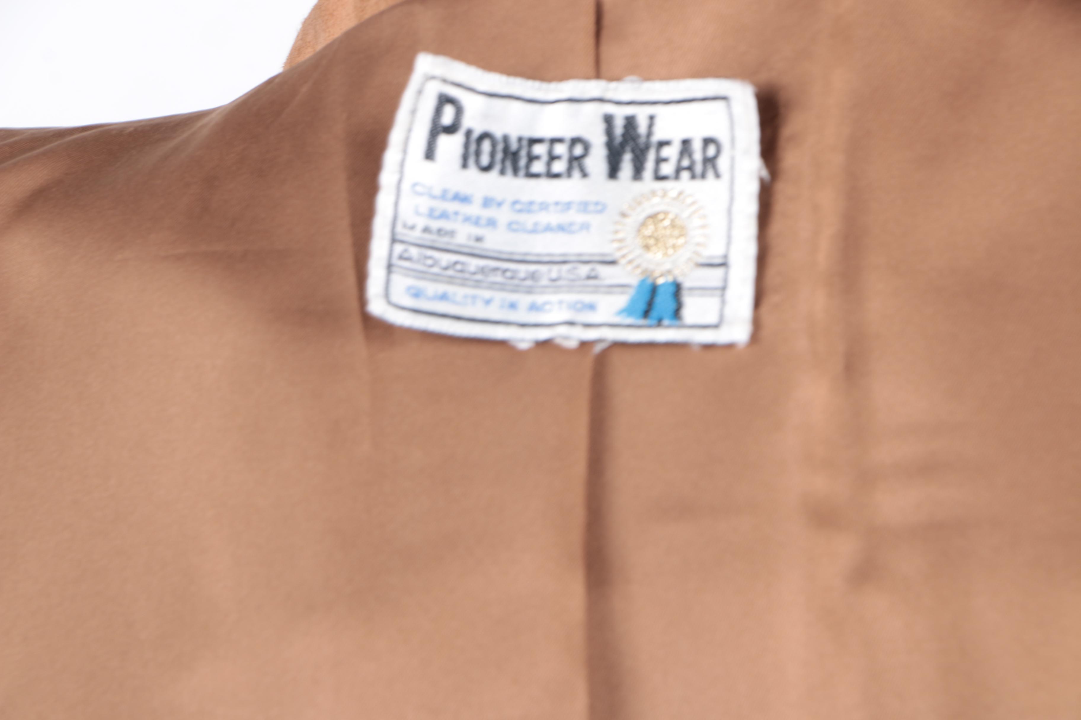 Women's Southwestern Style Suede Fringe Jacket by Pioneer Wear