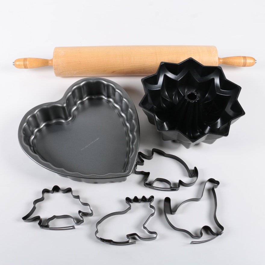 Bakeware Including Molds and Cookie Cutters