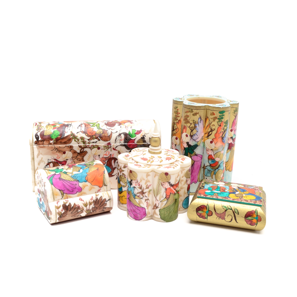 Collection of Turkish Trinket Boxes