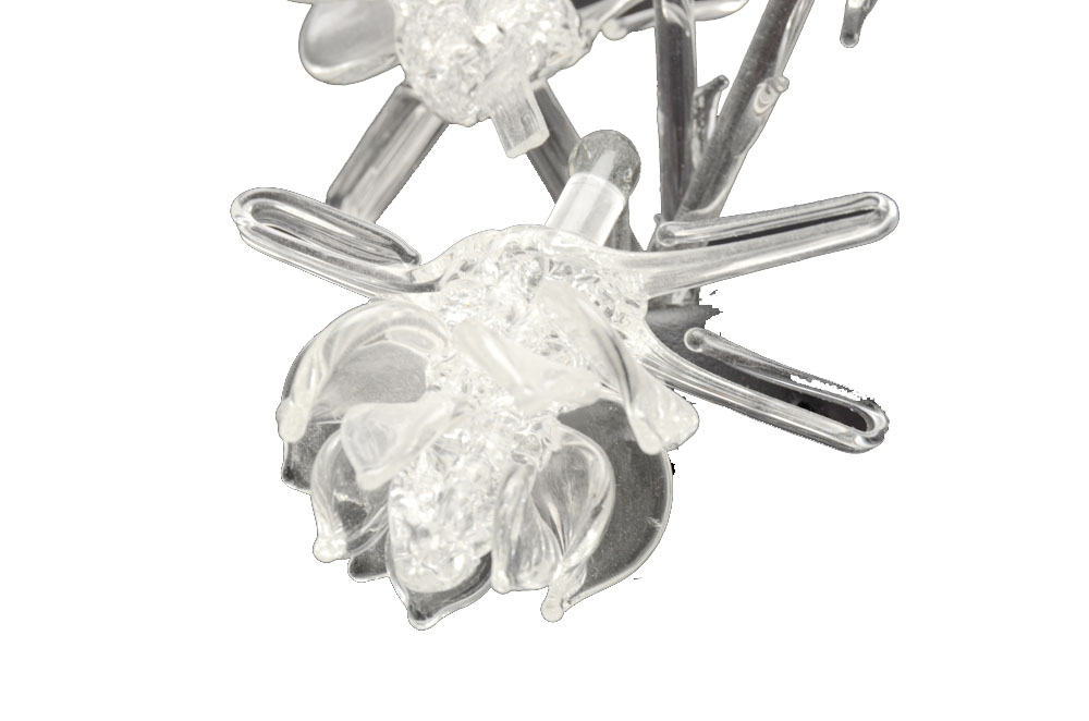 Orrefors Black Cased Glass vases