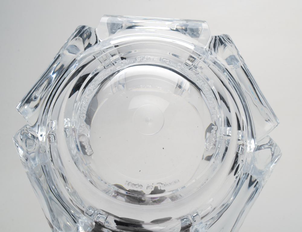 Acrylic Salad Bowls with Tongs by Grainware