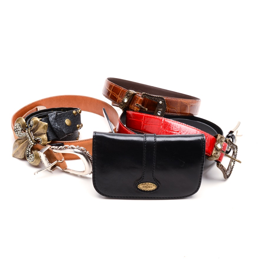 Collection of Women's Leather Belts
