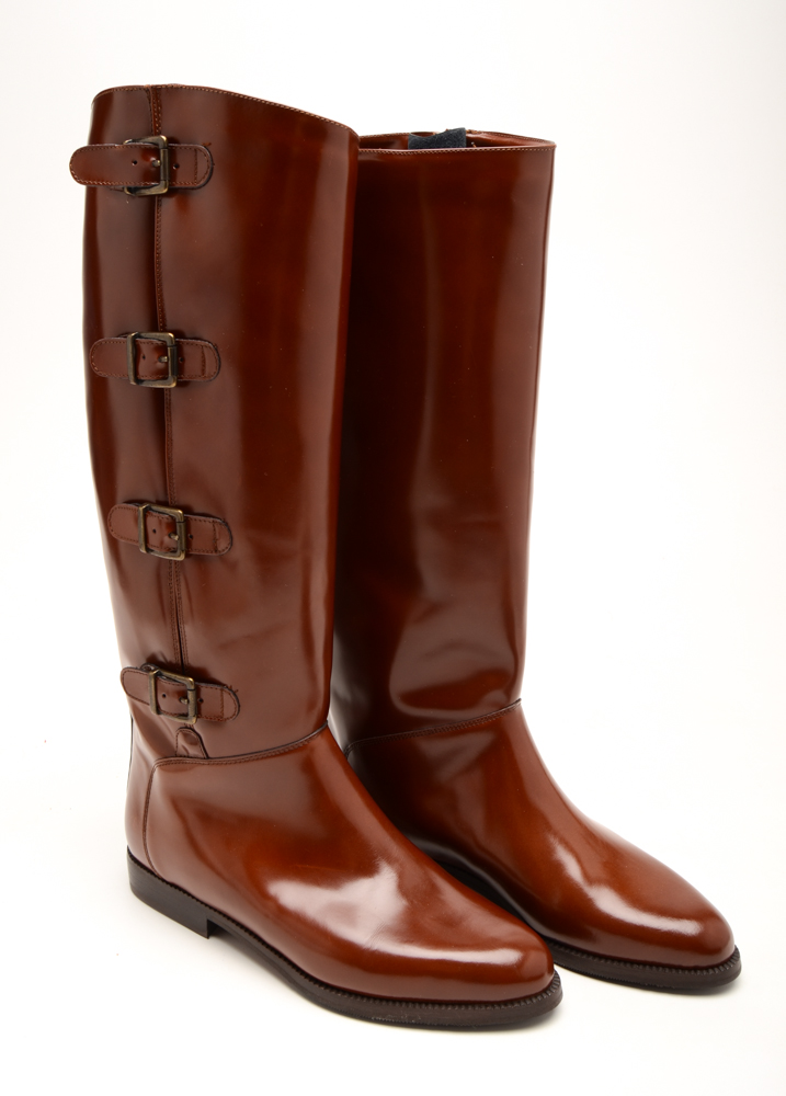 Saks Fifth Avenue Riding Boots and Coach Belt