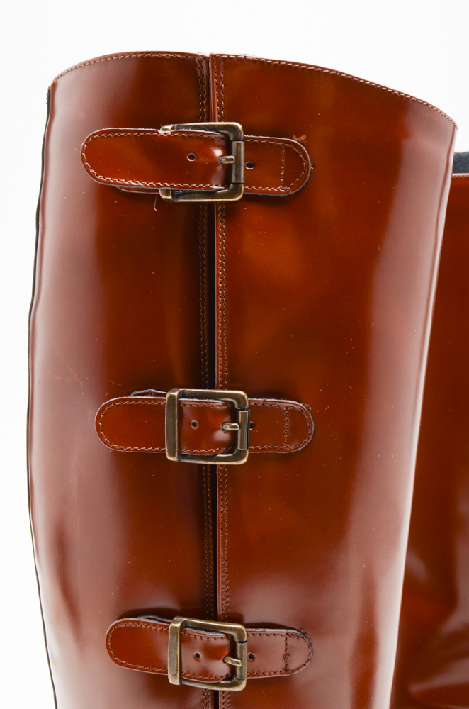 Saks Fifth Avenue Riding Boots and Coach Belt