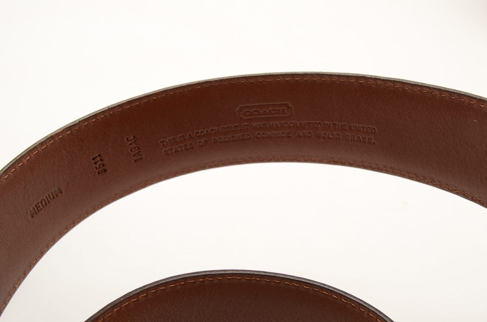 Saks Fifth Avenue Riding Boots and Coach Belt