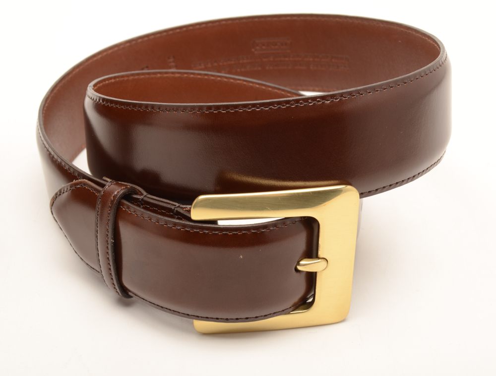 Saks Fifth Avenue Riding Boots and Coach Belt