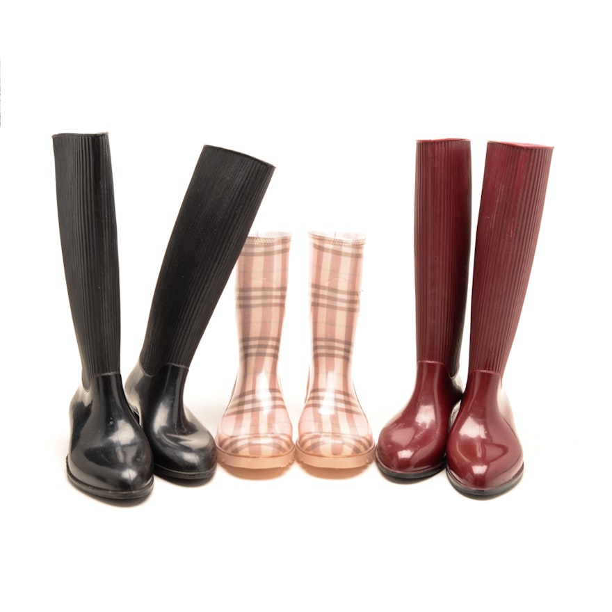 Collection of Women's Rain Boots