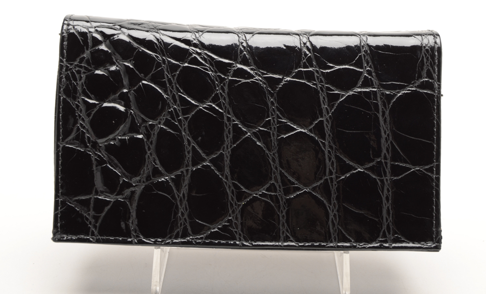 Glenn Miller for Ann Turk Designer Alligator Handbag and Wallet