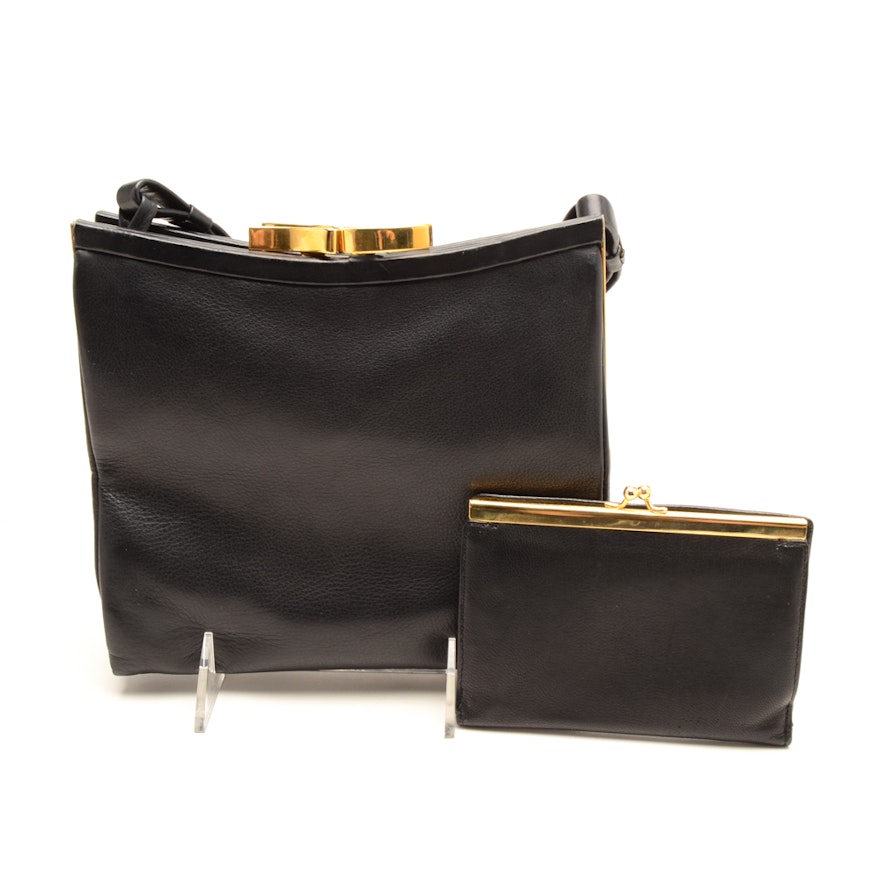 Rodo Italy Vintage Leather Handbag and Wallet
