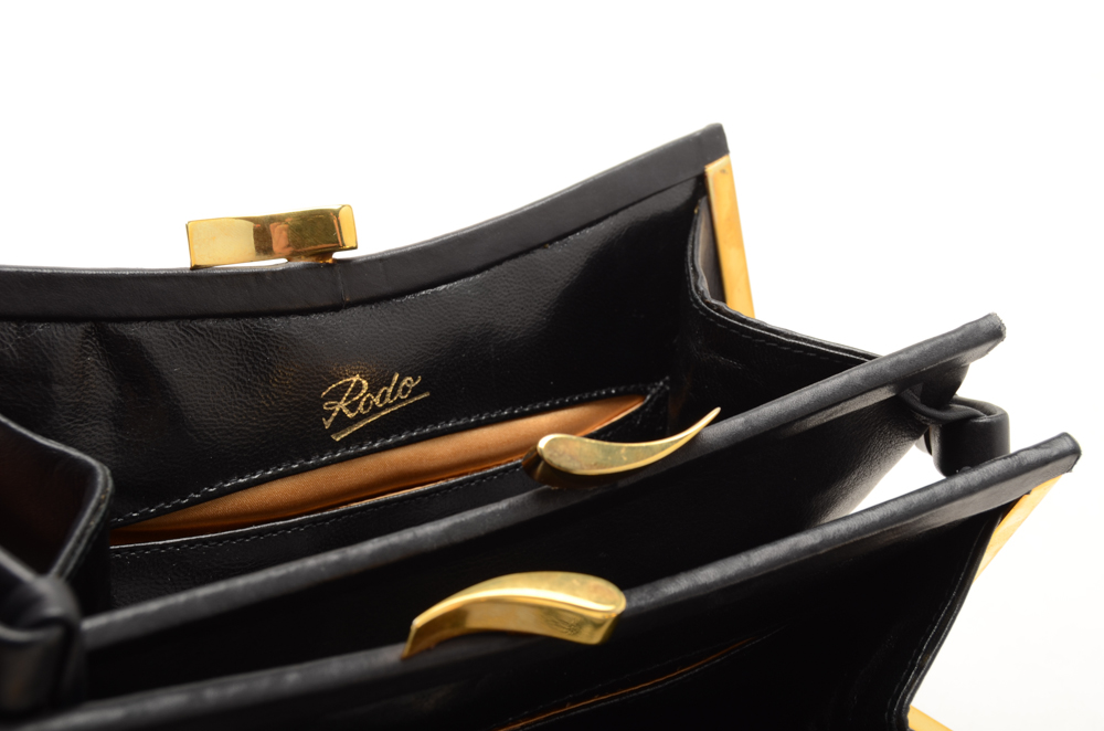 Rodo Italy Vintage Leather Handbag and Wallet