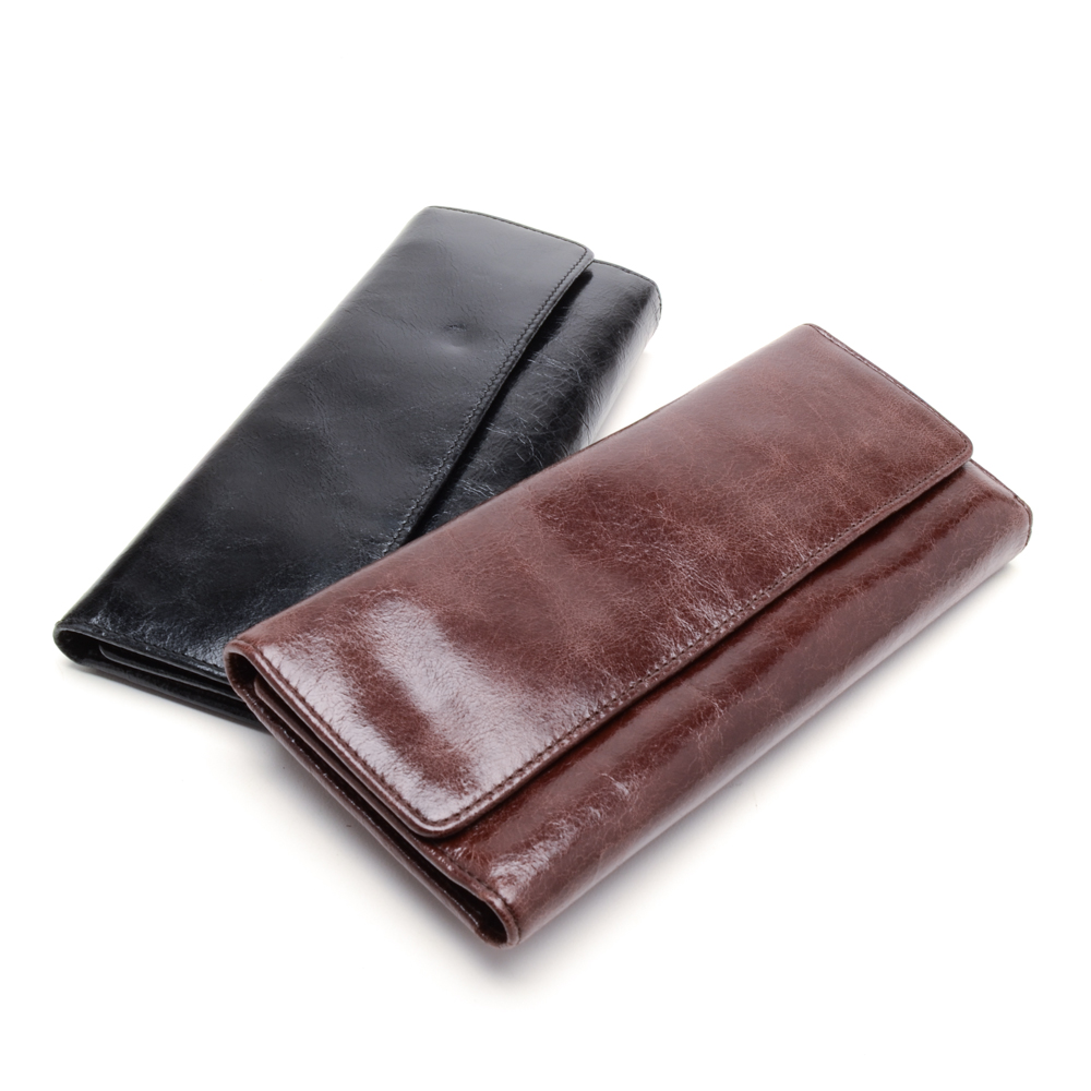 Two Hobo International Leather Wallets
