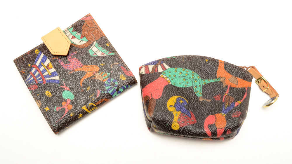 Collection of Piero Guidi "Magic Circus" Handbags and Wallets