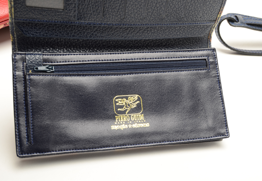 Collection of Piero Guidi "Magic Circus" Handbags and Wallets