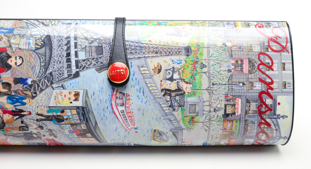 Pair of Plastic Travel Purses