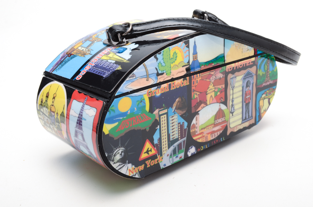 Pair of Plastic Travel Purses