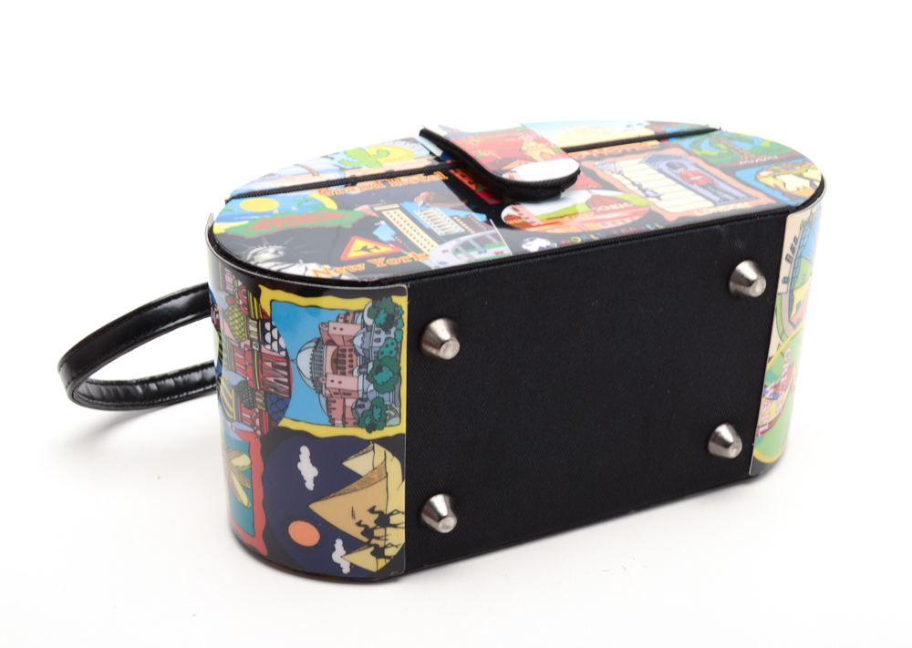 Pair of Plastic Travel Purses