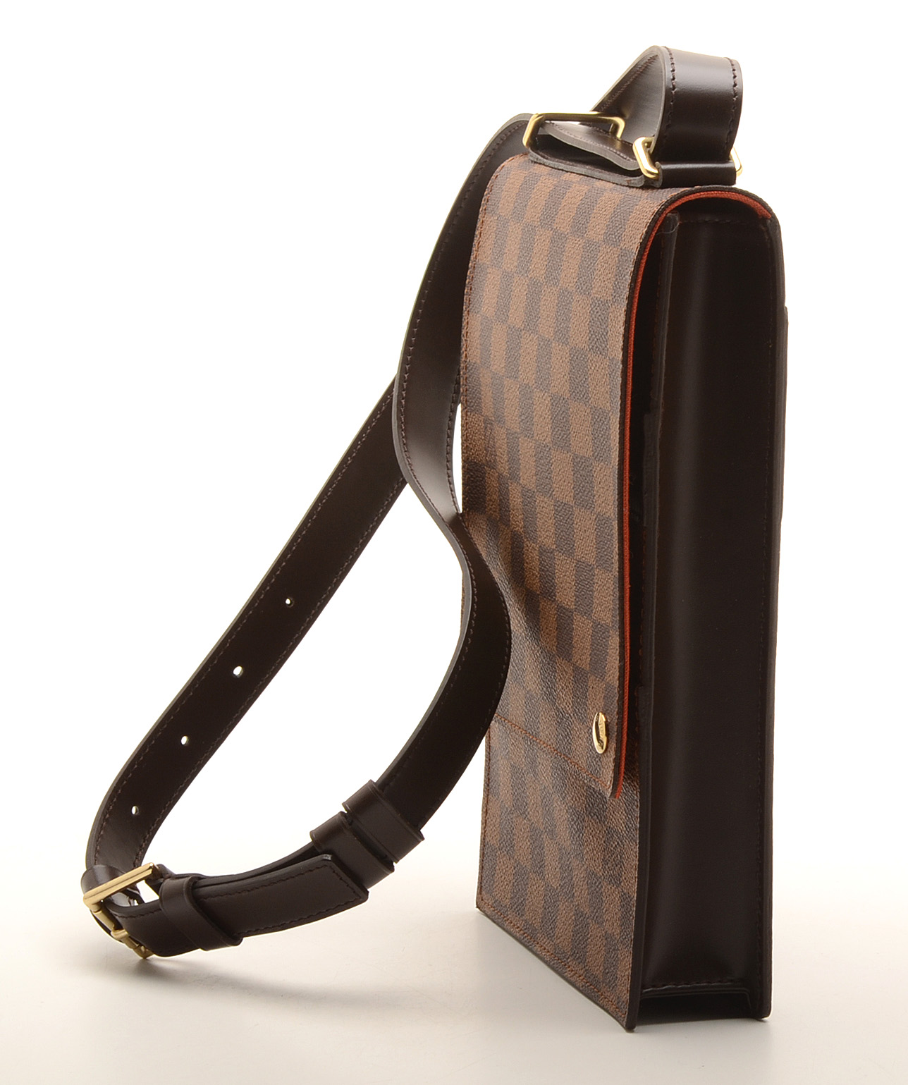 Louis Vuitton Damier Ebène Crossbody Bag and Wallet