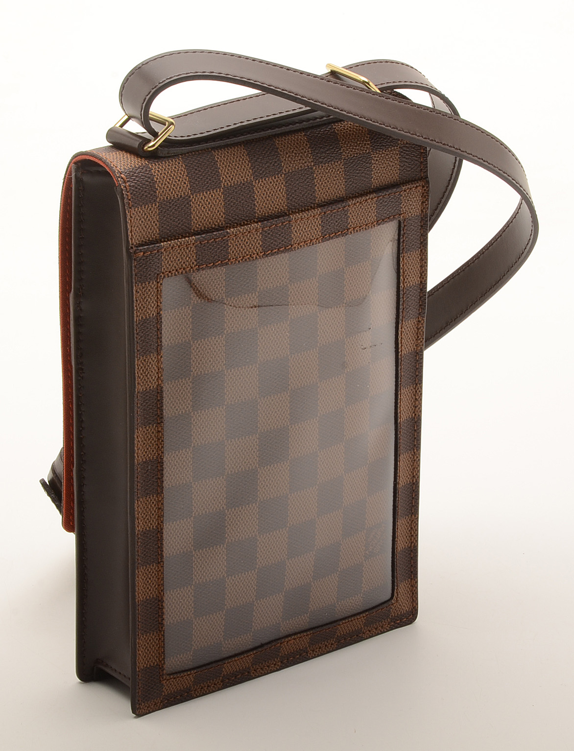 Louis Vuitton Damier Ebène Crossbody Bag and Wallet