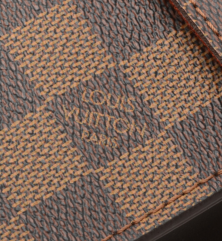 Louis Vuitton Damier Ebène Crossbody Bag and Wallet