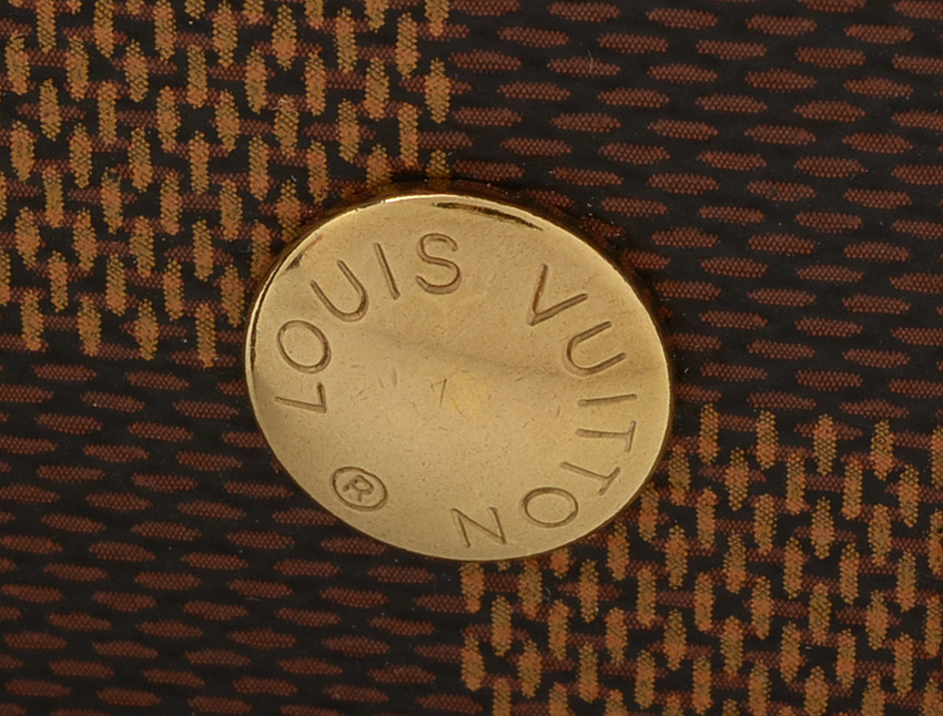 Louis Vuitton Damier Ebène Crossbody Bag and Wallet