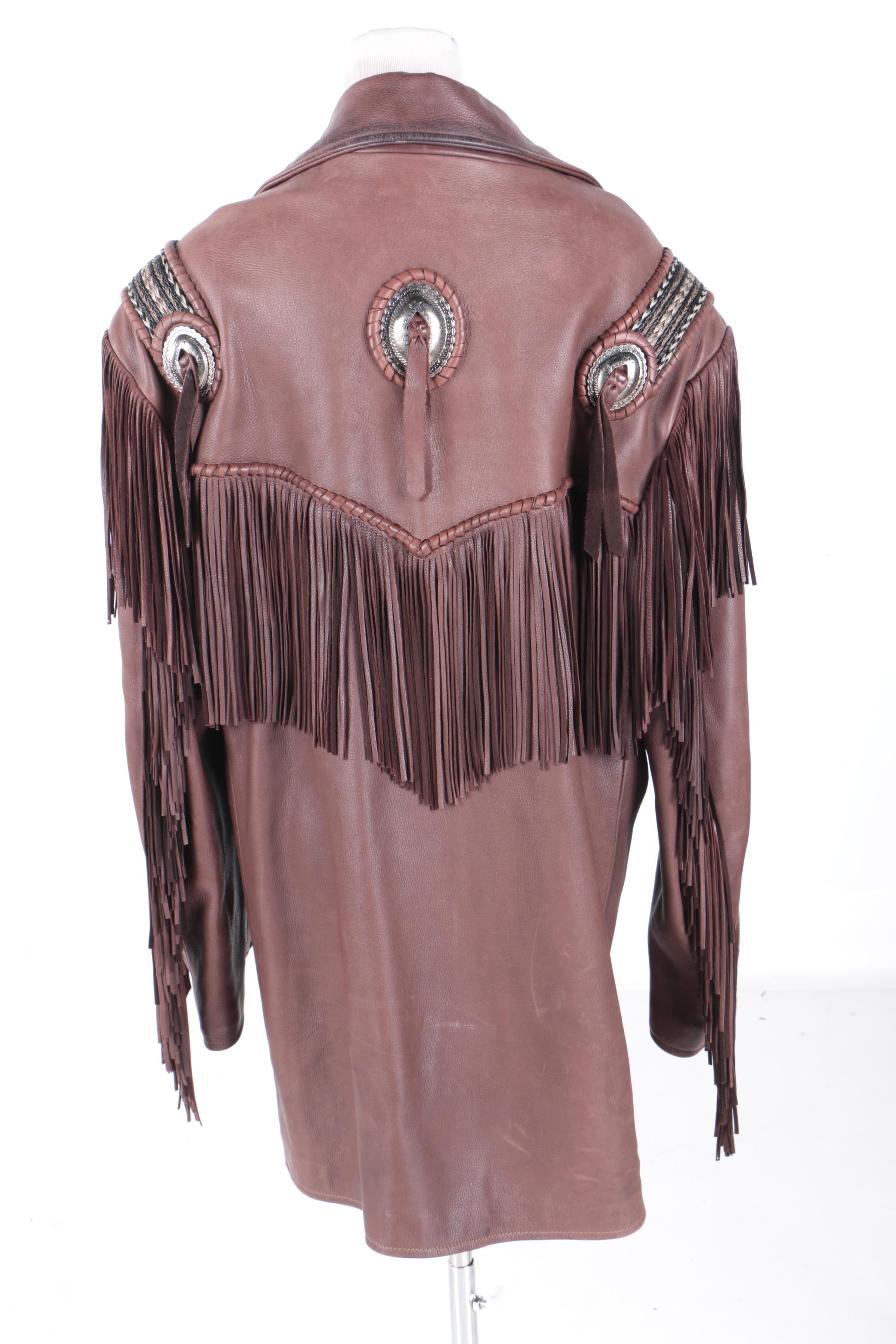 Men's Creations in Leather Jacket