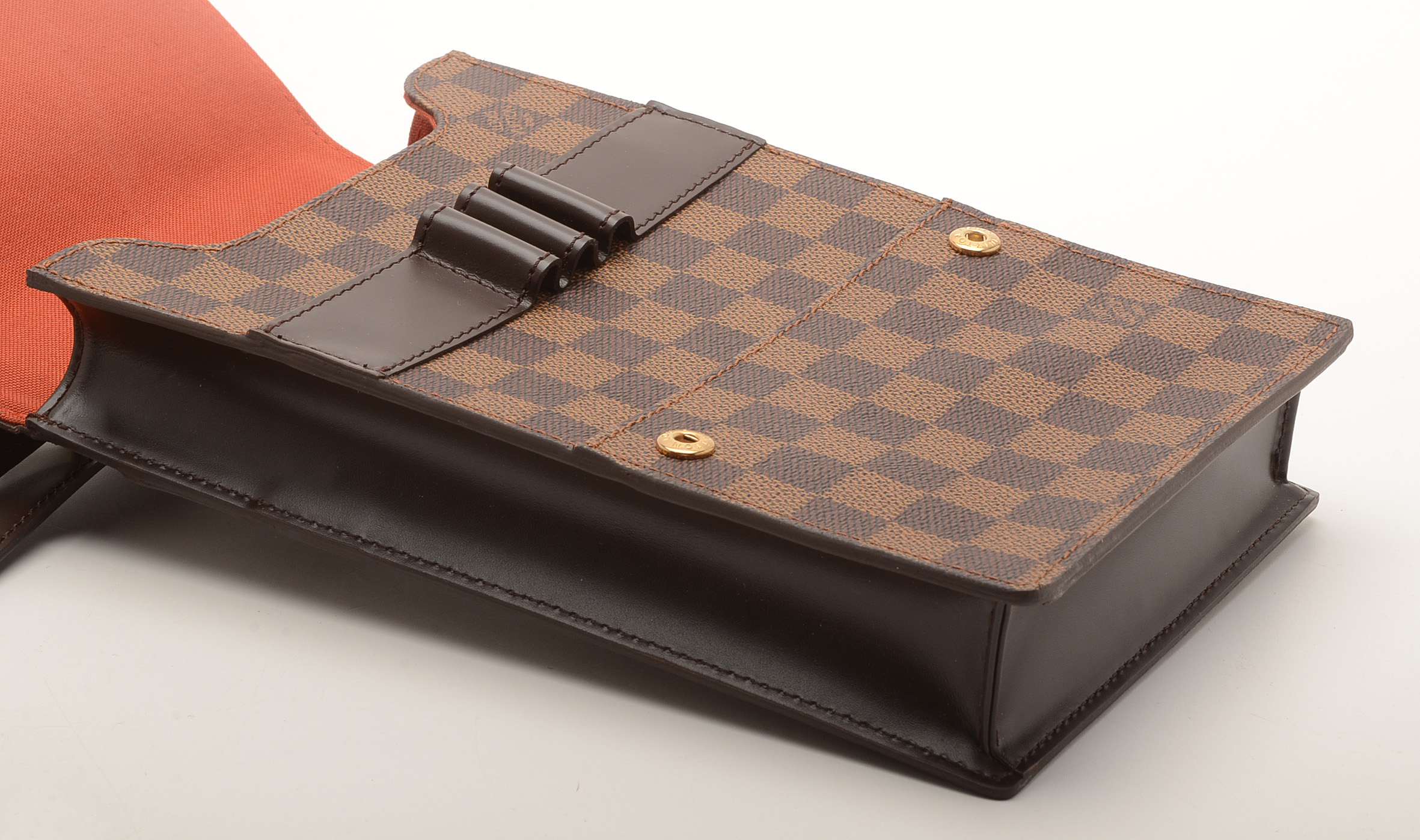 Louis Vuitton Damier Ebène Crossbody Bag and Wallet