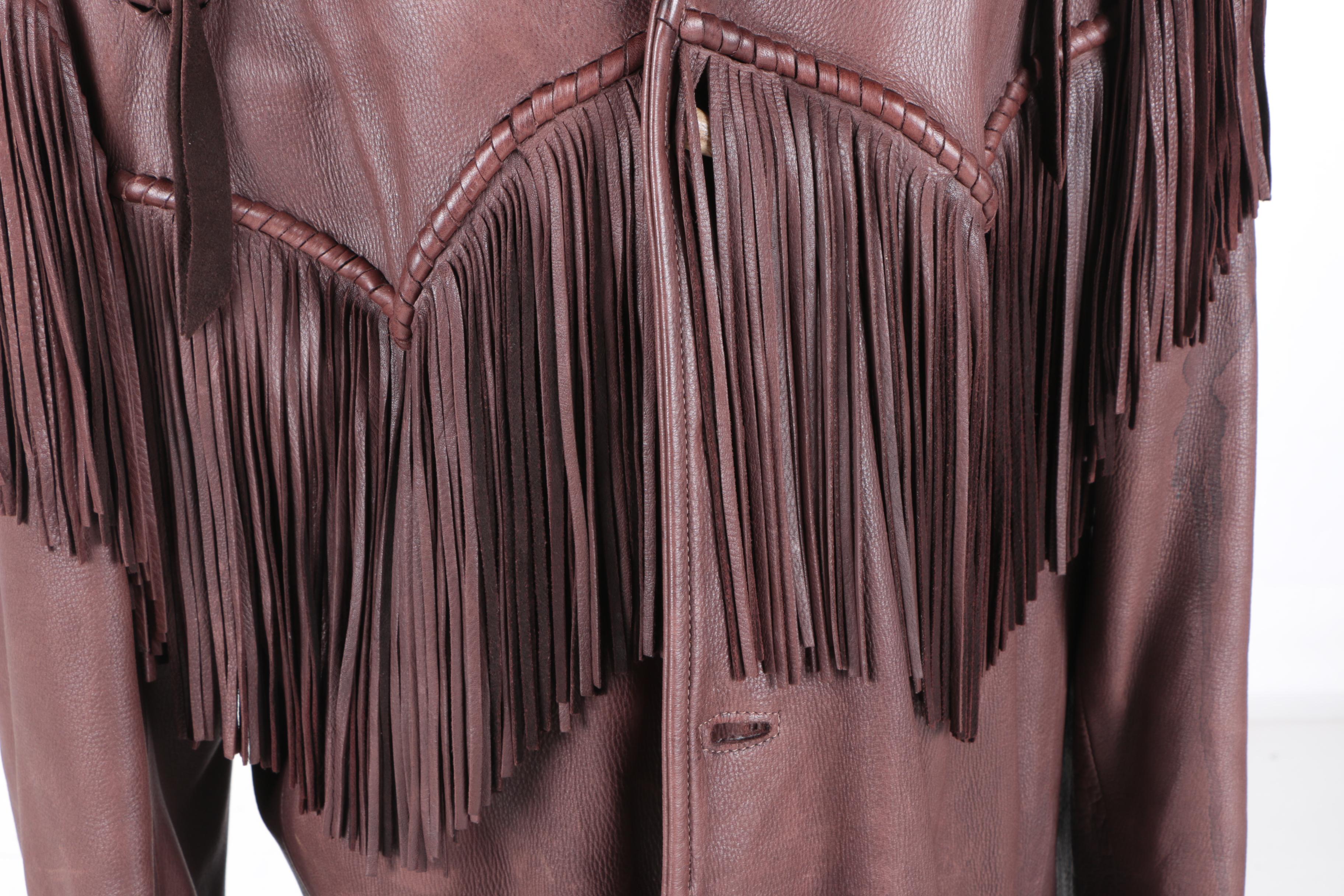 Men's Creations in Leather Jacket