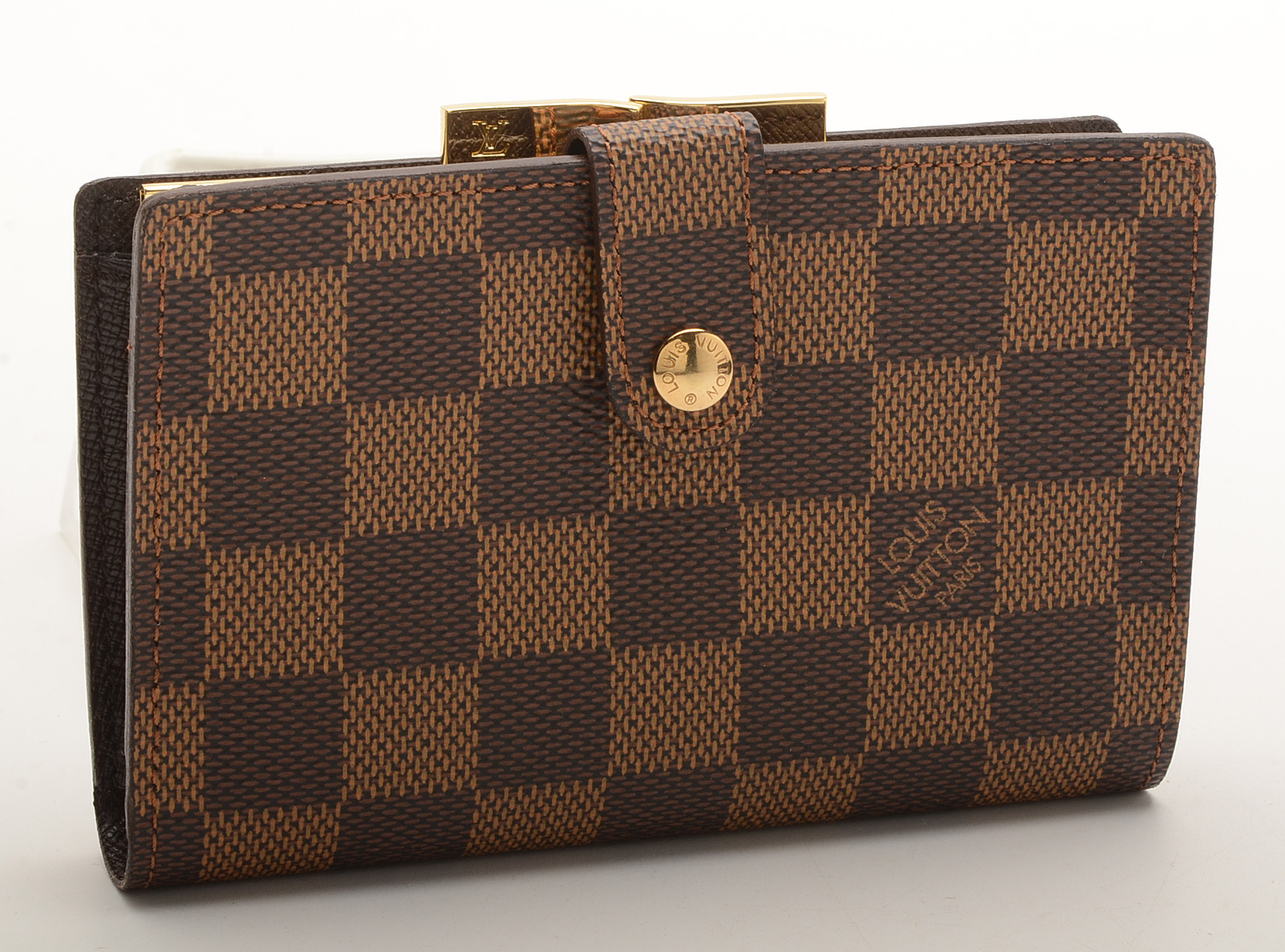 Louis Vuitton Damier Ebène Crossbody Bag and Wallet