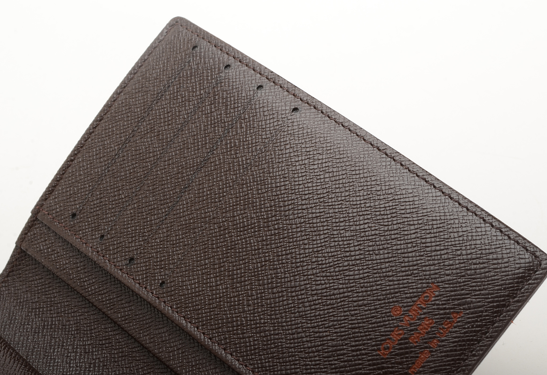 Louis Vuitton Damier Ebène Crossbody Bag and Wallet