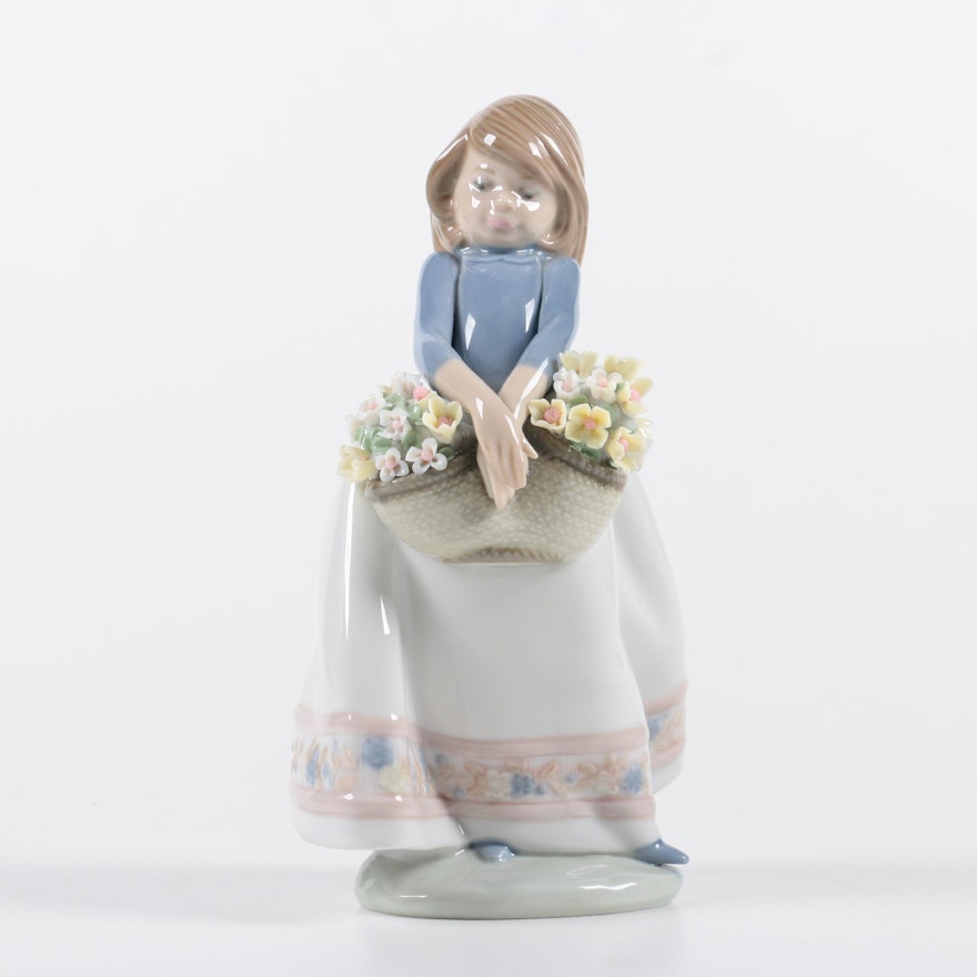 Lladro "May Flowers" Figurine