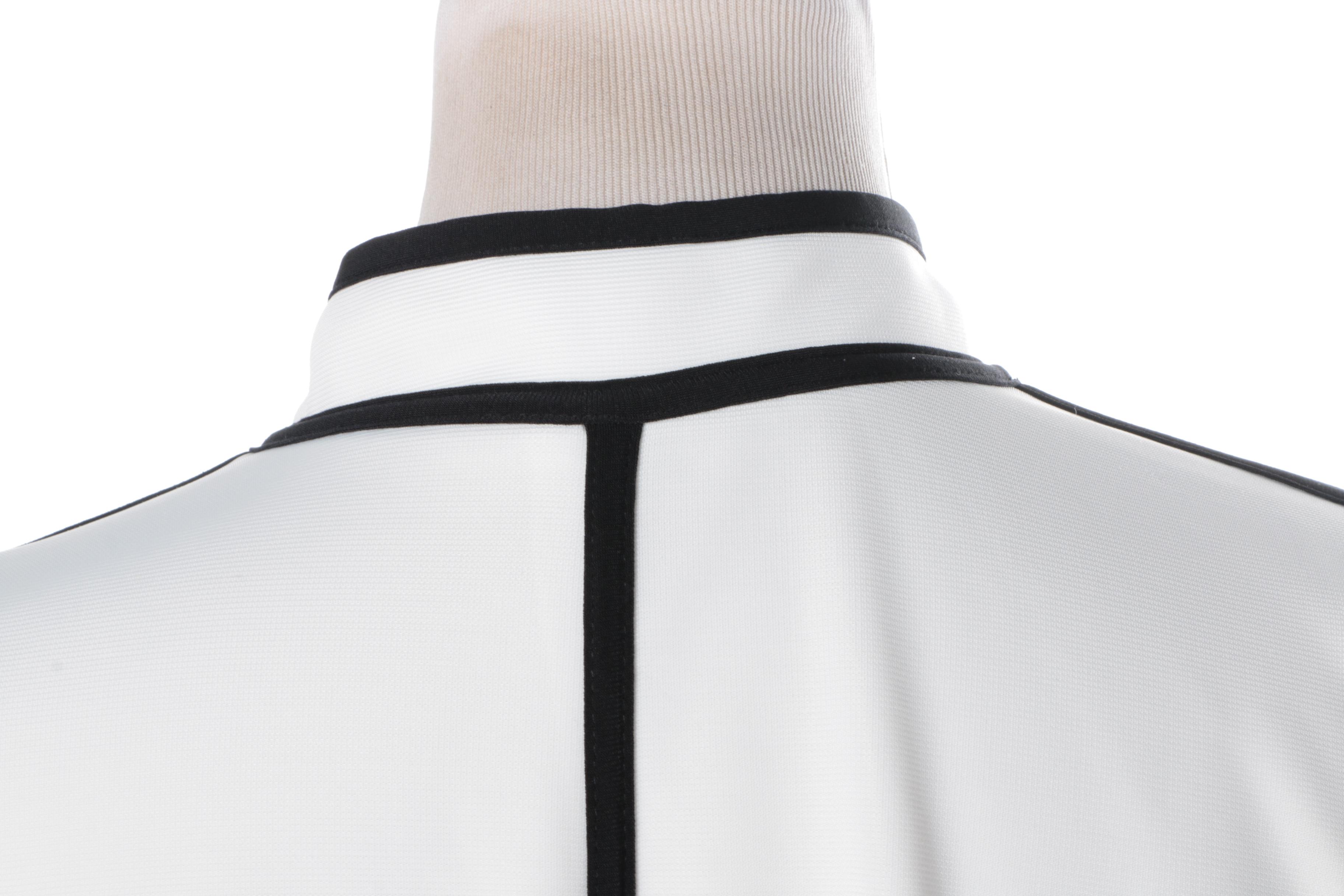 Pepe Runa Red Dress and White Blazer