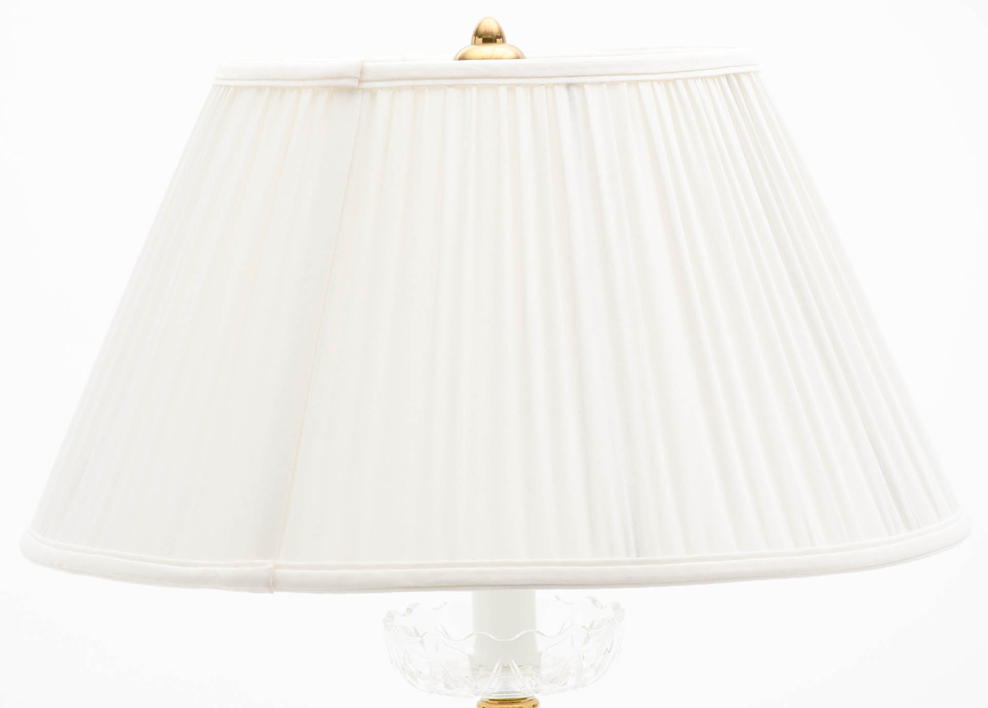 Hand Cut Crystal Lamp