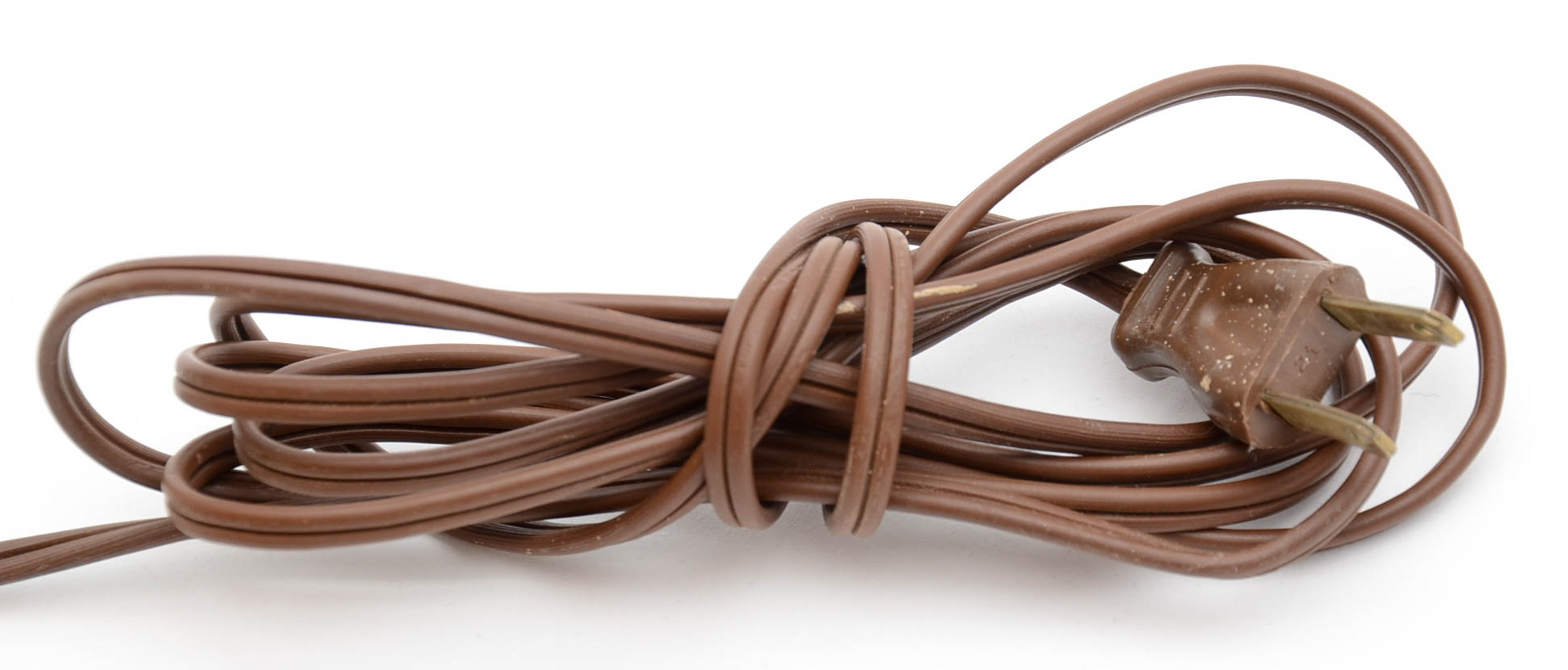 Pair of Vintage Orange Glass Table Lamps