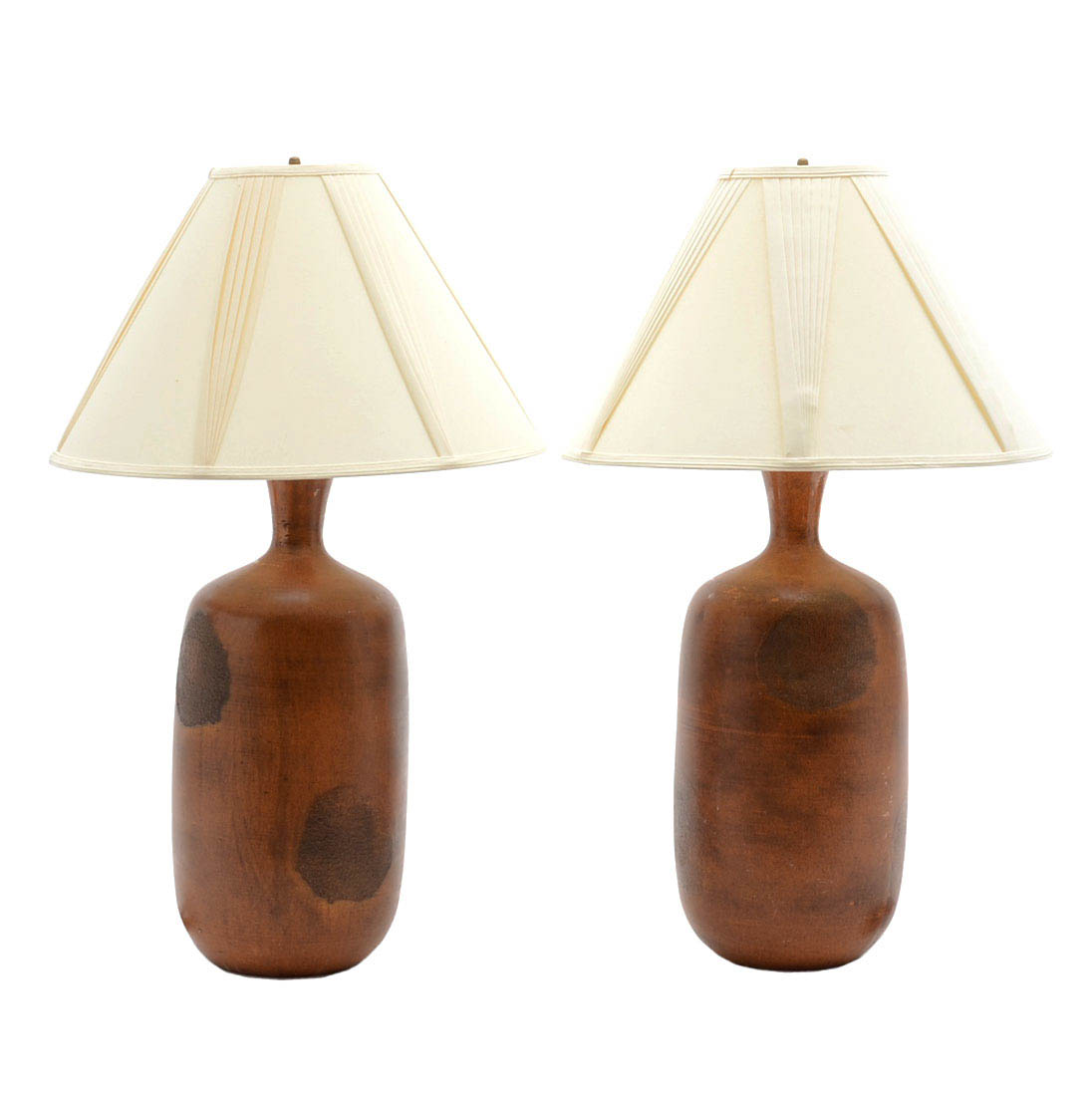Pair of Mid Century Modern Ceramic Table Lamps